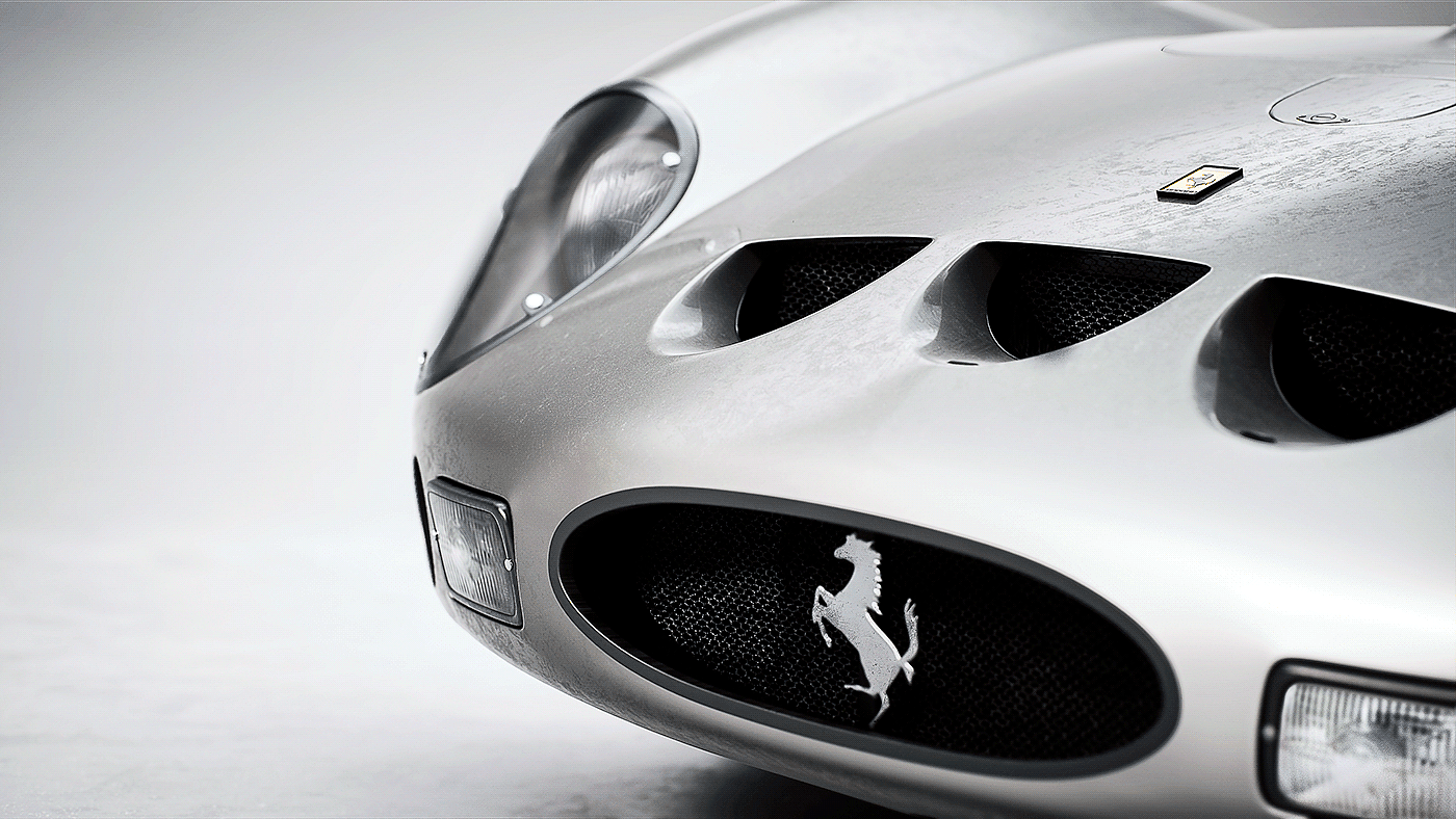 Matteo Gentile.，FERRARI 250 GTO CGI，法拉利，汽车设计，