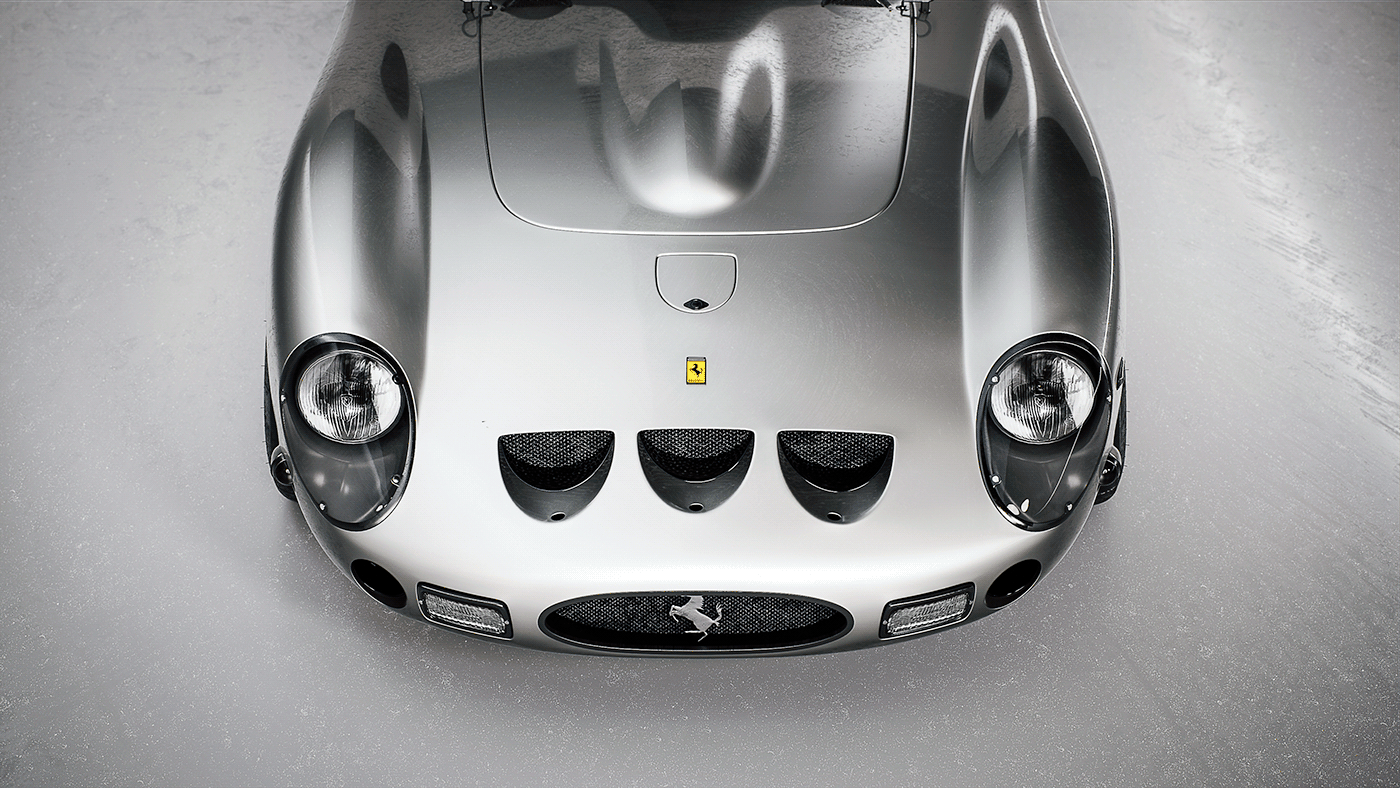 Matteo Gentile.，FERRARI 250 GTO CGI，Ferrari，Automobile design，