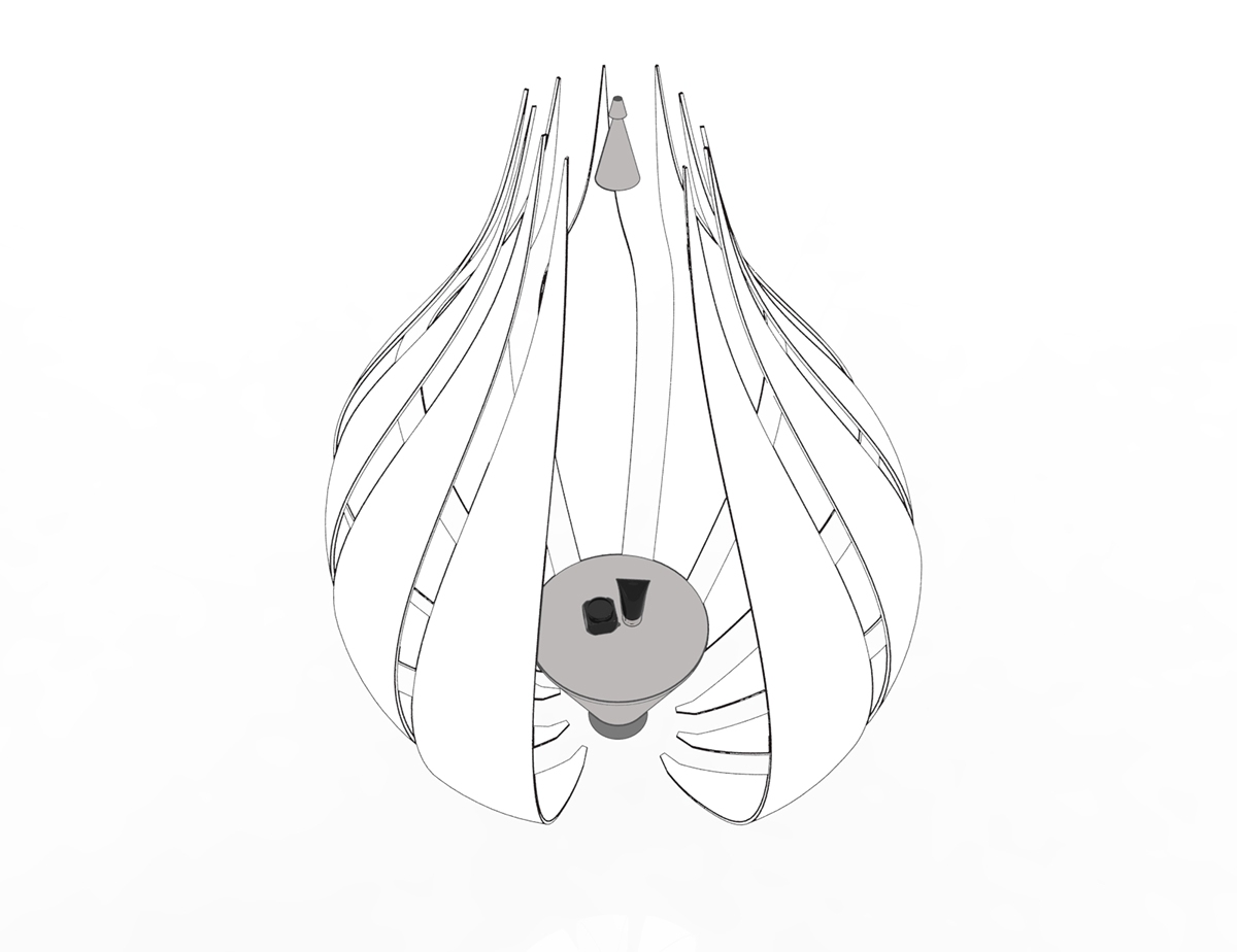 L'Oreal TFWA 2015，L'Oreal，luxury goods，Skin care，Chrysalis 360 ° product display，Display stand，Exhibit stand，counter，