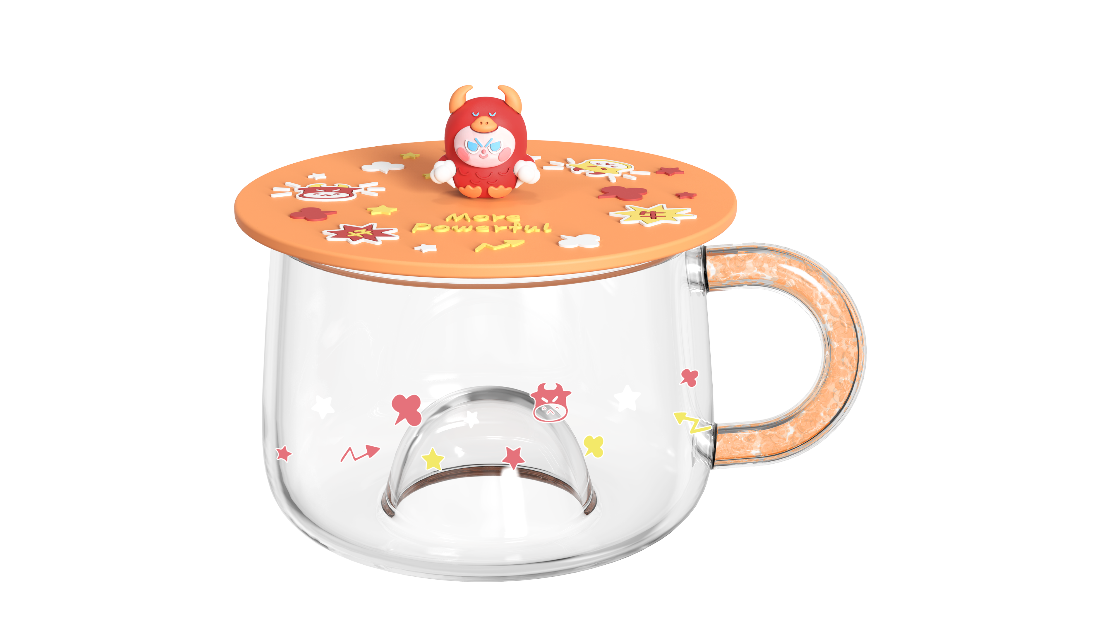 AI duck blind box series，Original design，interest，Blind box glass，