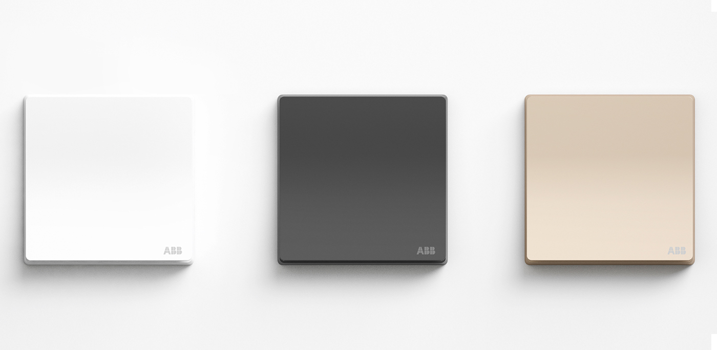 Simplicity，ABB，switch，Socket，Row and insert，