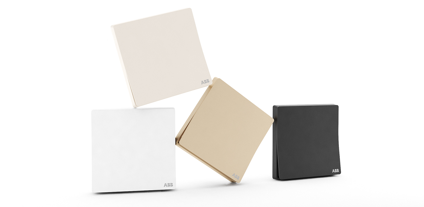 Simplicity，ABB，switch，Socket，Row and insert，