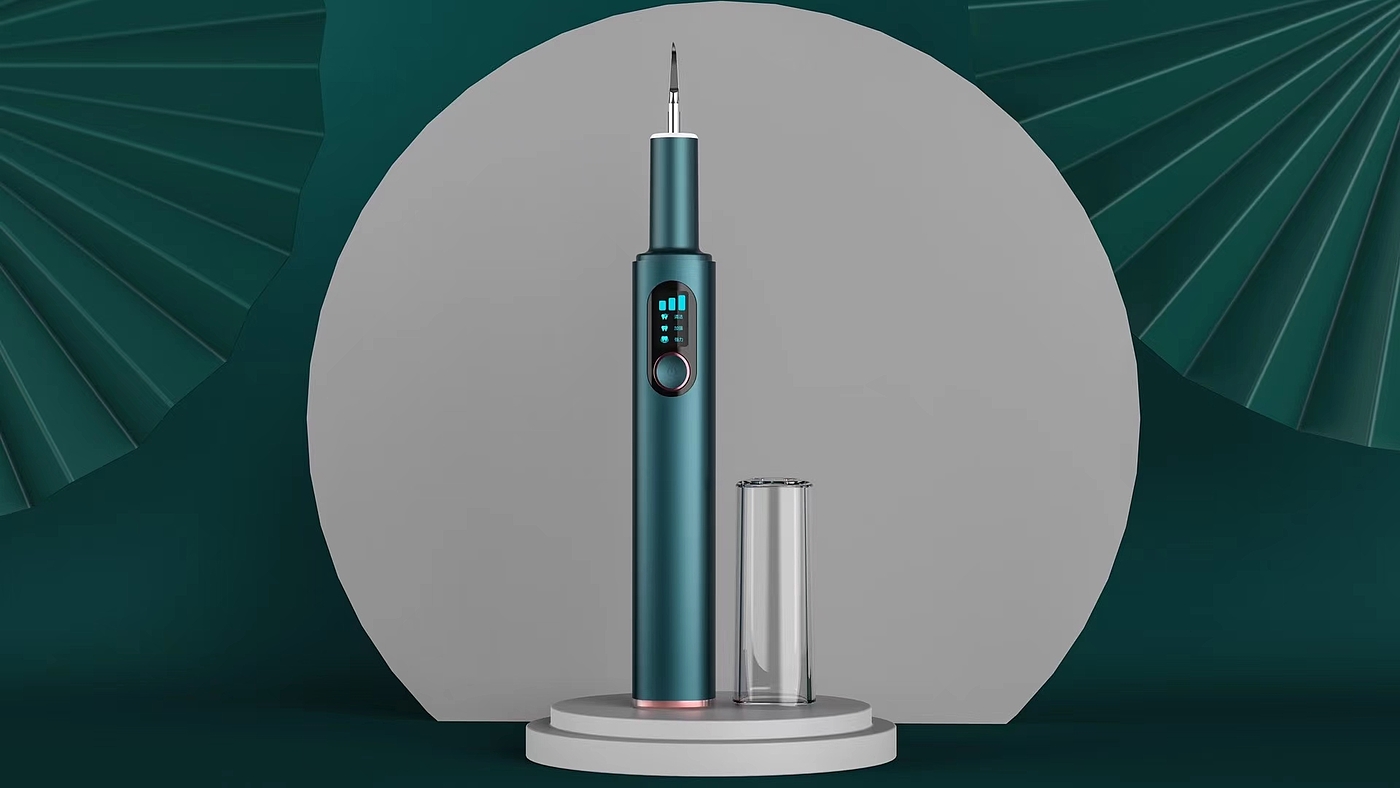 Appearance and structure design of ultrasonic tooth cleaner，