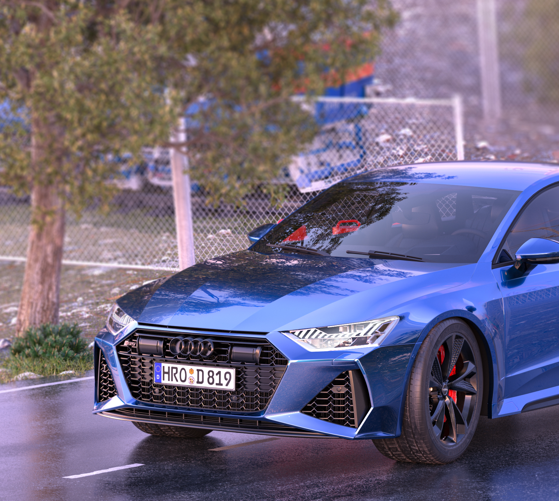 Scene rendering，Product rendering，，