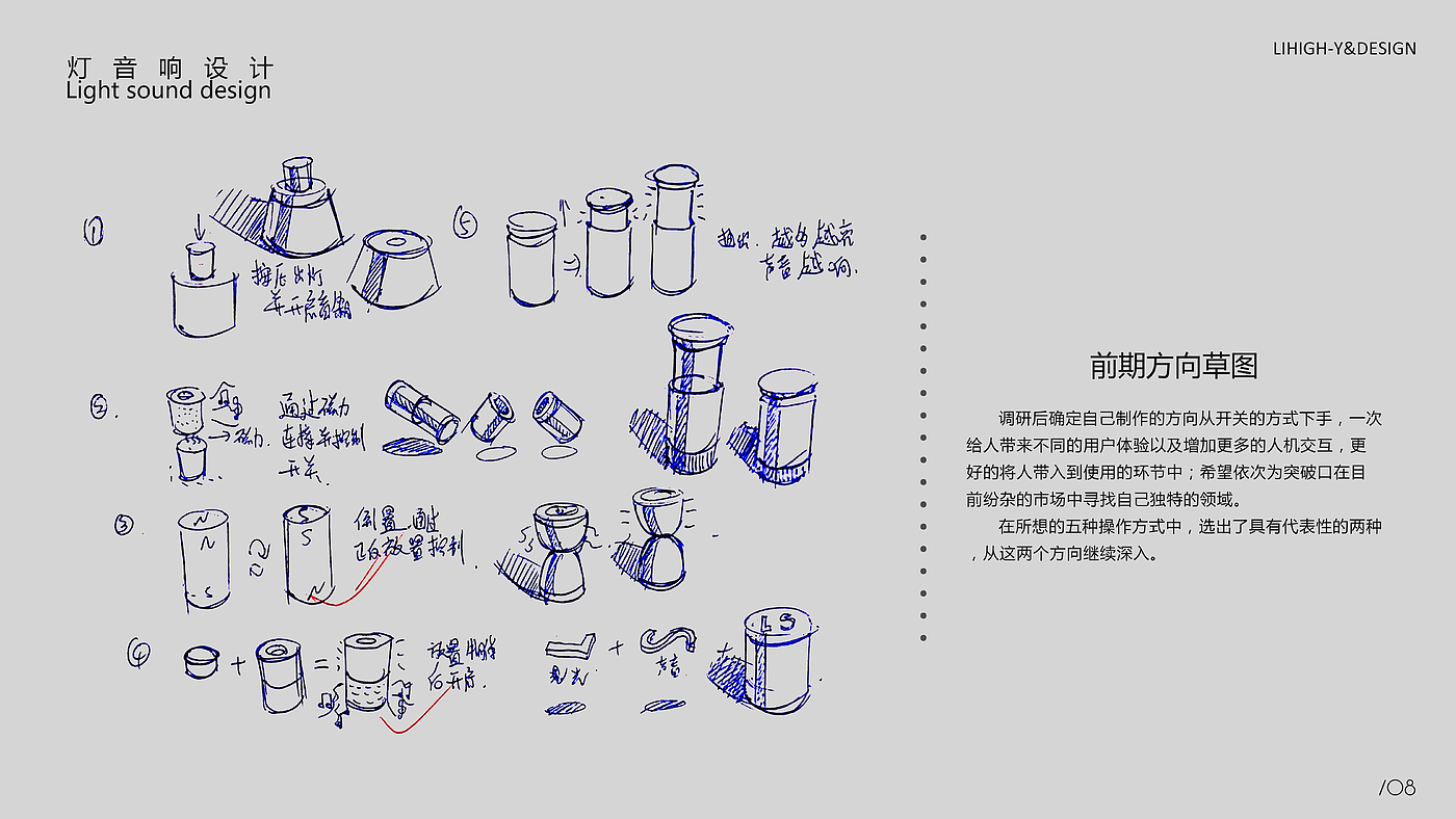lamp，loudspeaker box，Light sound，switch，inversion，