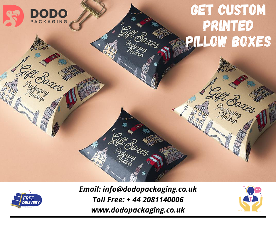 Glamorous Custom Pillow Boxes 普象网