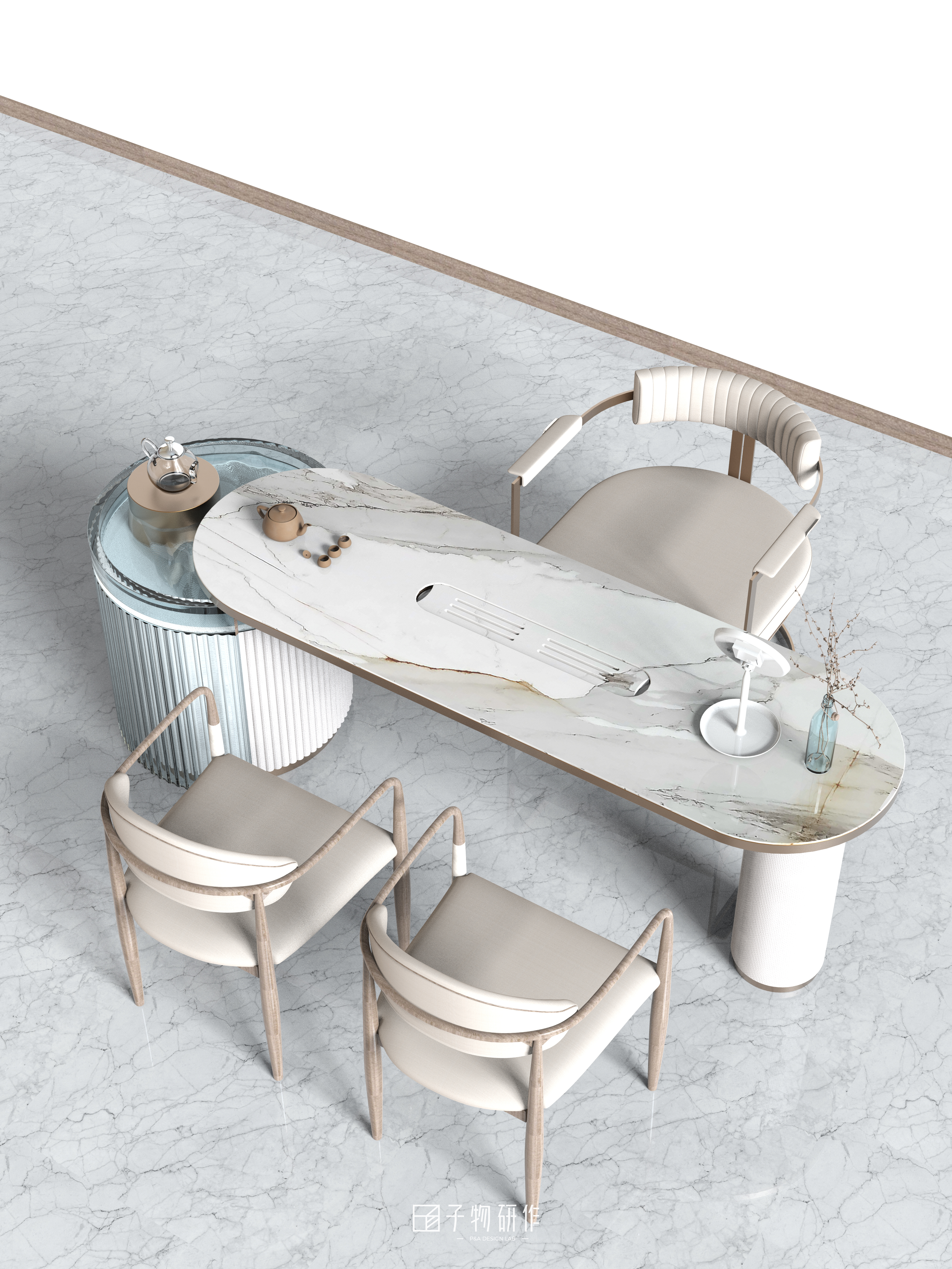 Sub material research，industrial design，tea table，furniture，，