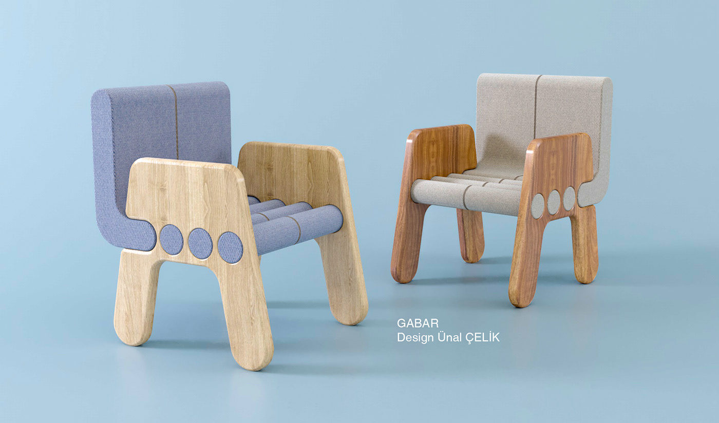 chair，product design，Gabal ，