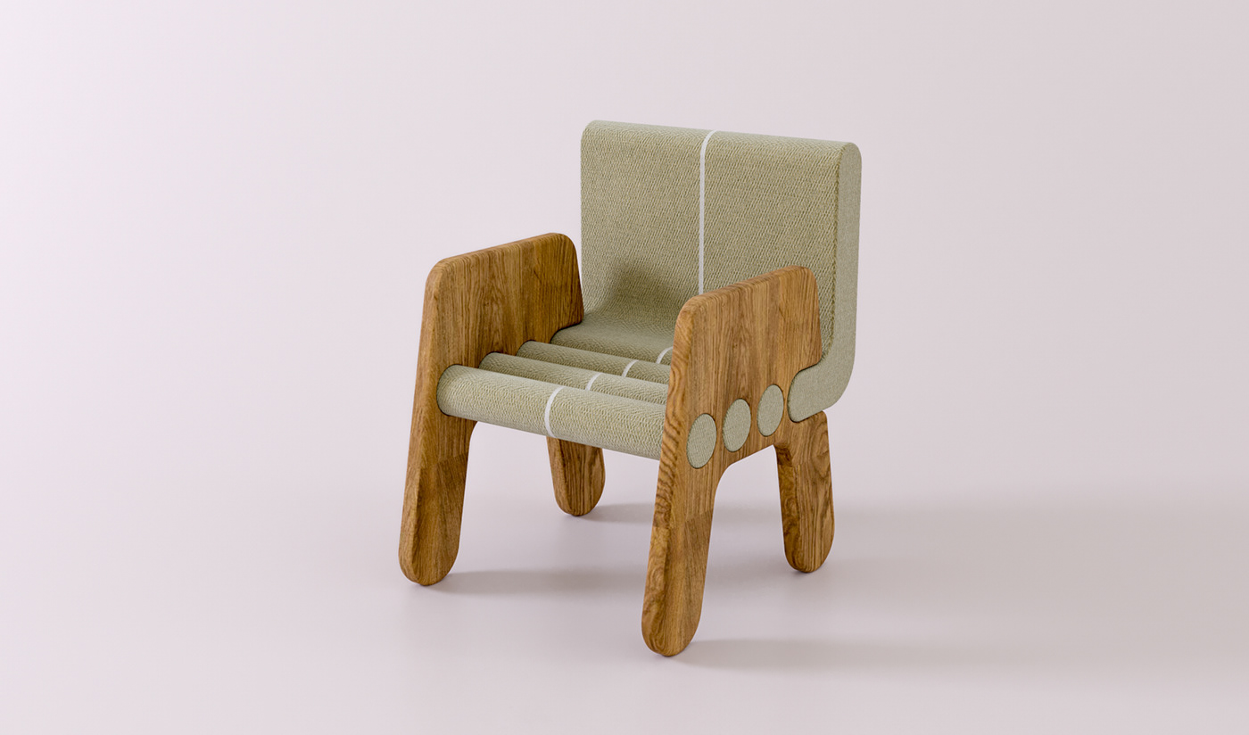 chair，product design，Gabal ，