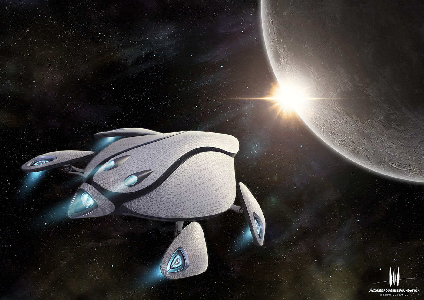 concept，Design，airship，future，