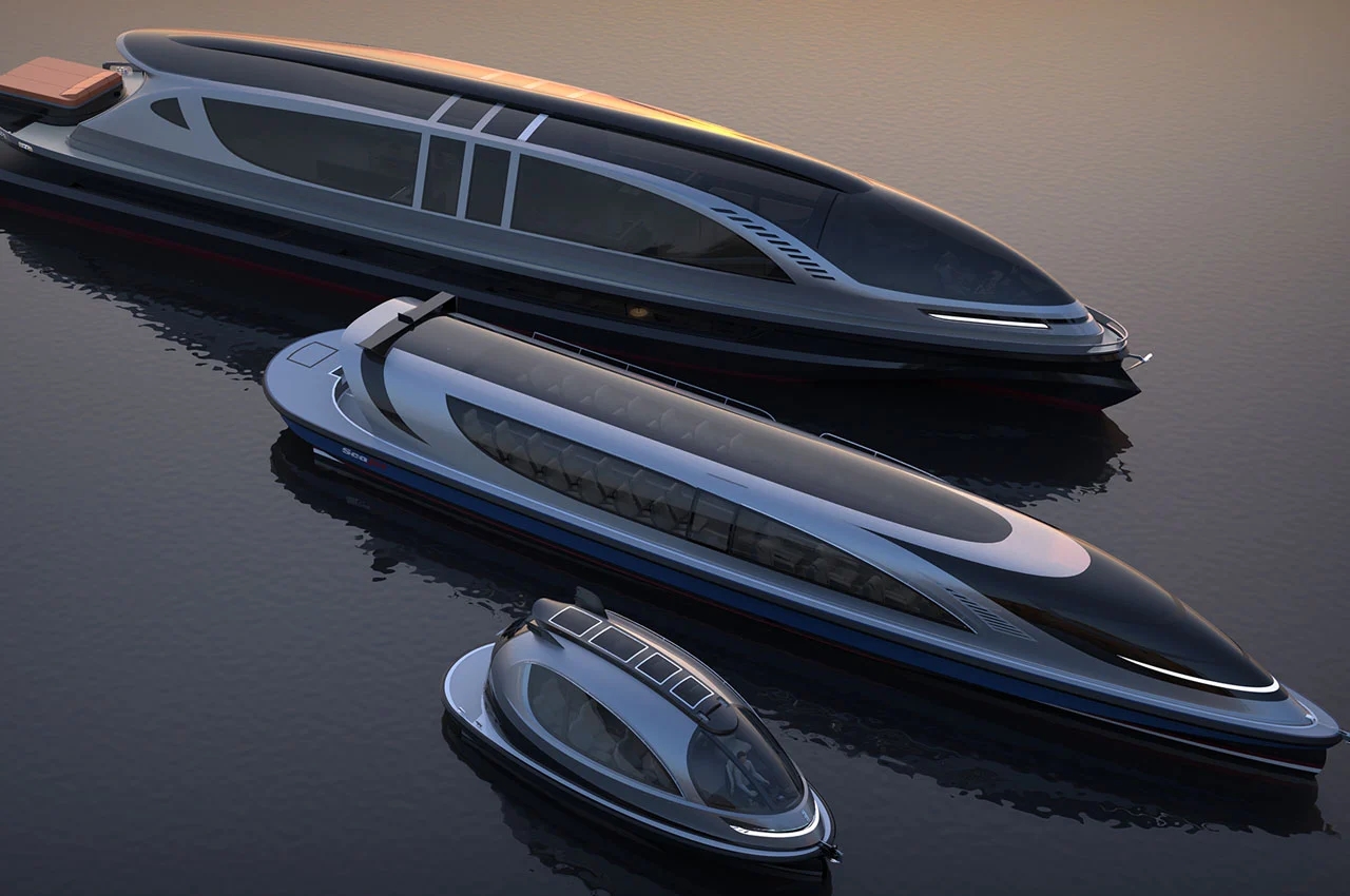 SeaJet，yacht，industrial design，