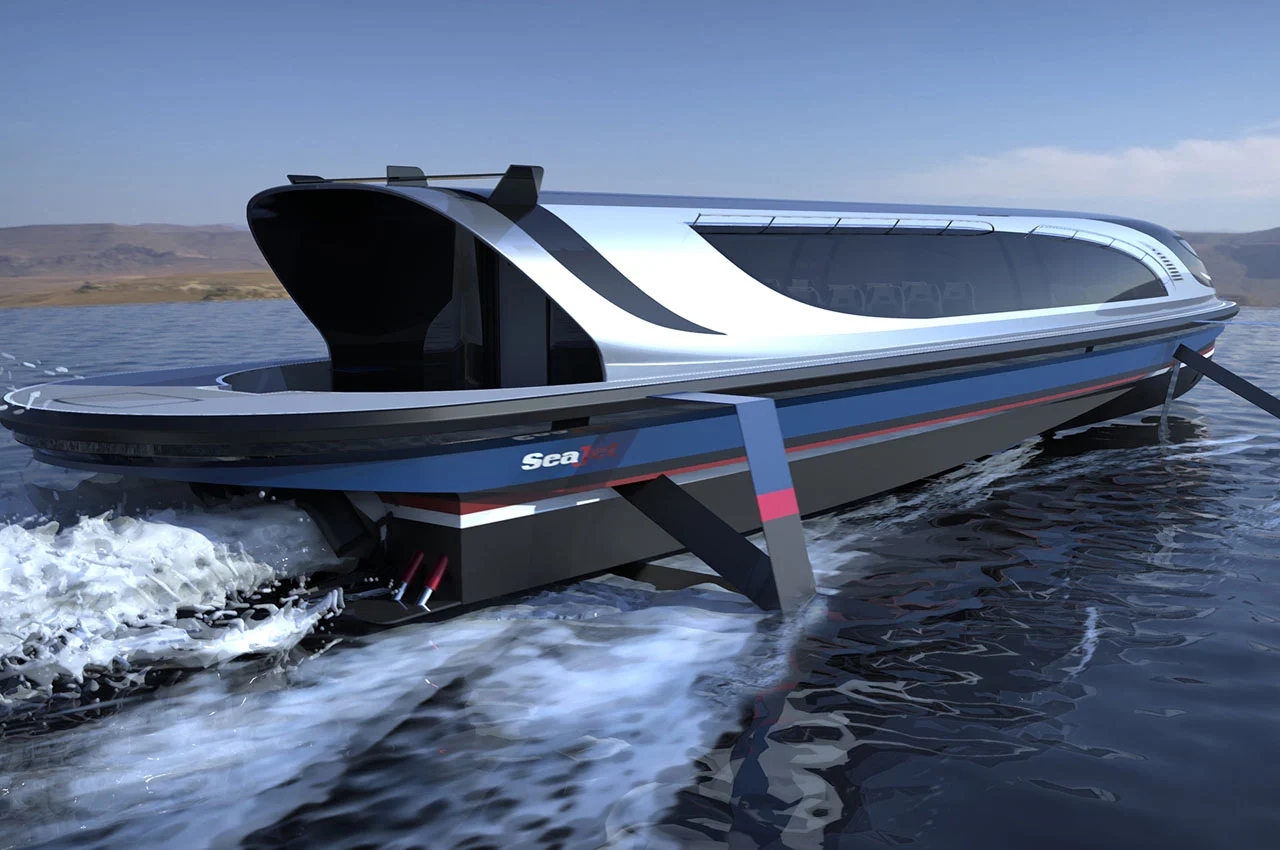SeaJet，yacht，industrial design，