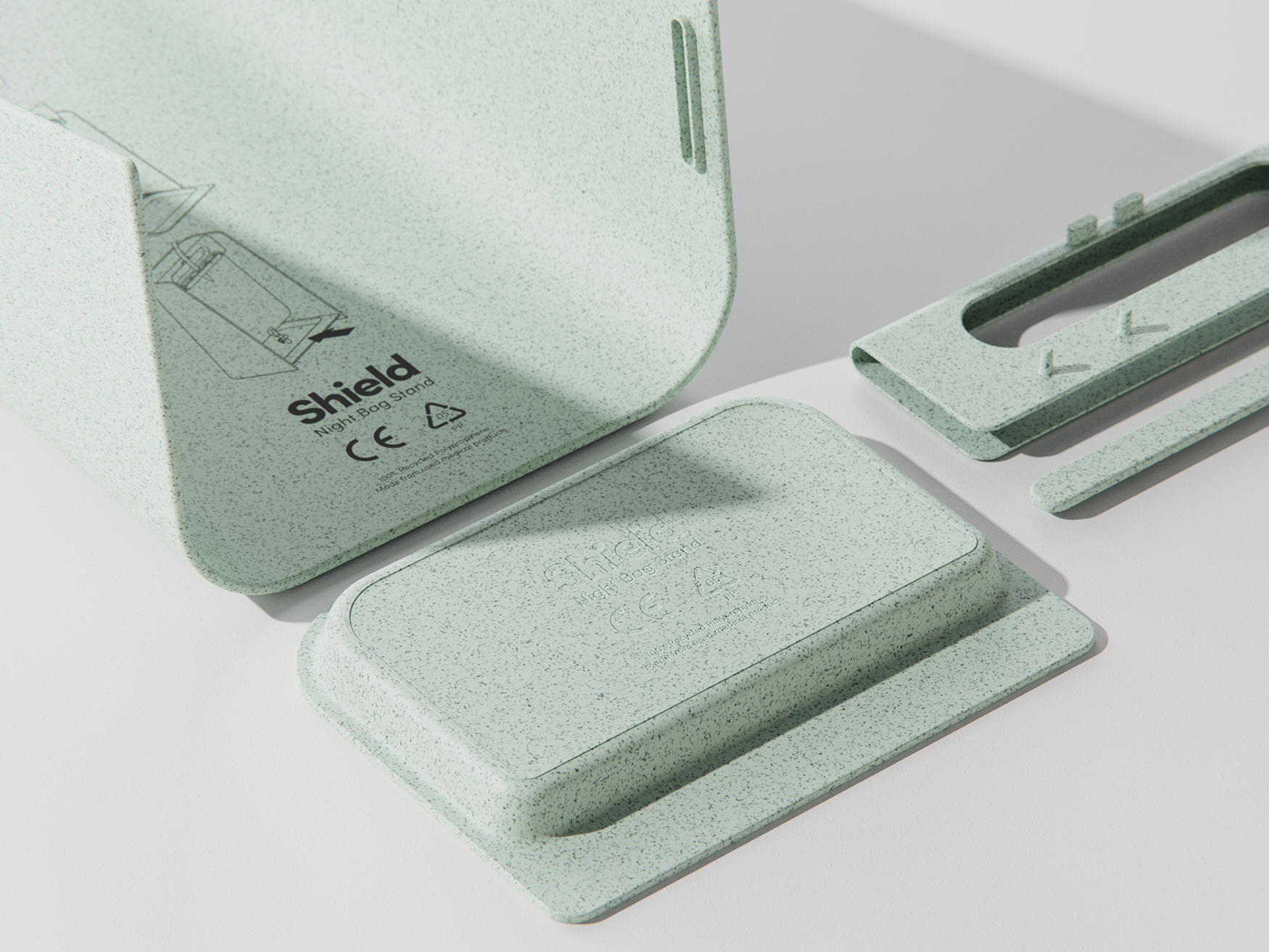 Bracket，low cost，strong，2021 red dot design concept award，