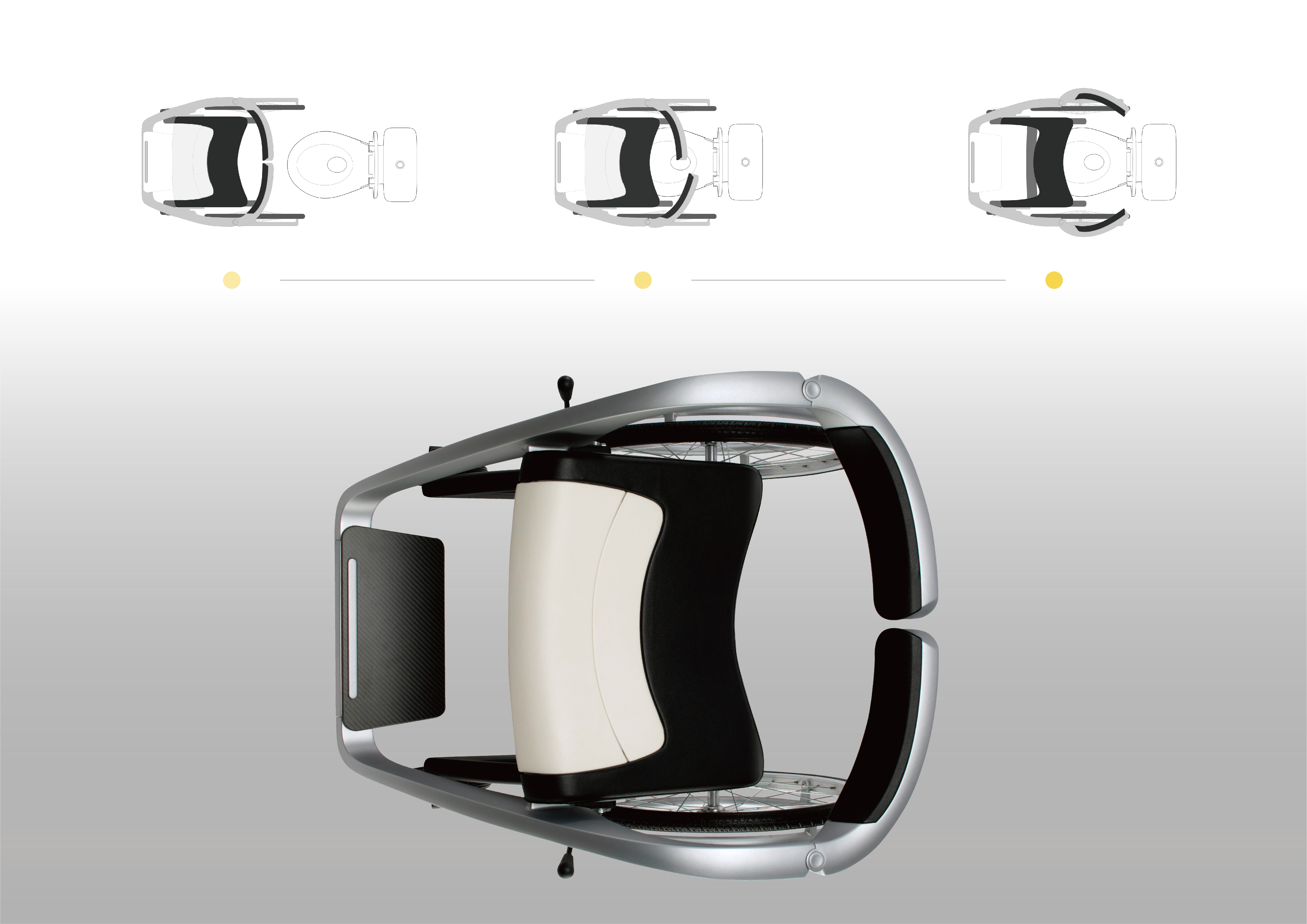 wheelchair，security，comfortable，2021 red dot design concept award，