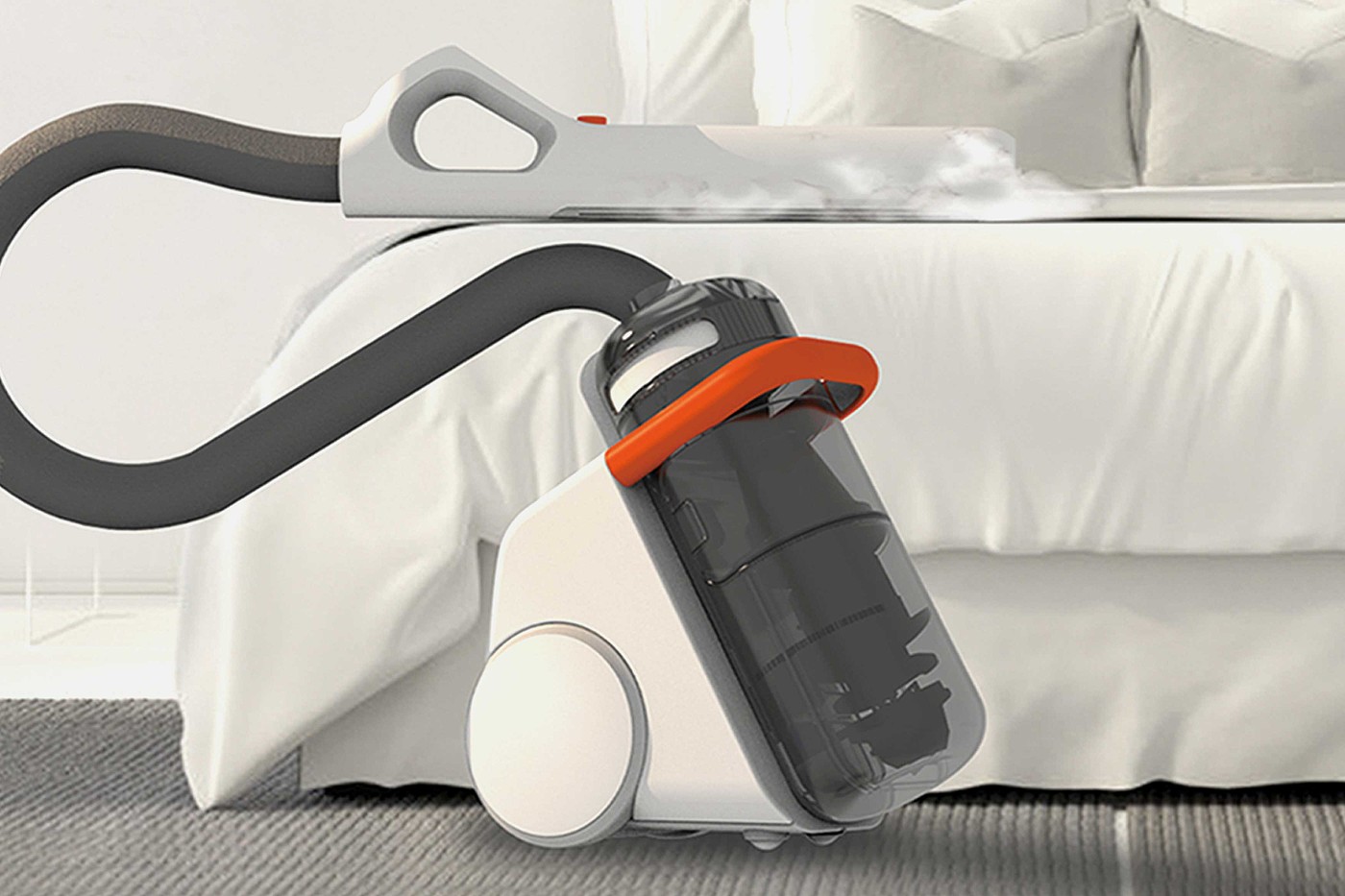 Vacuum cleaner，High temperature cleaning，practical，2021 red dot design concept award，