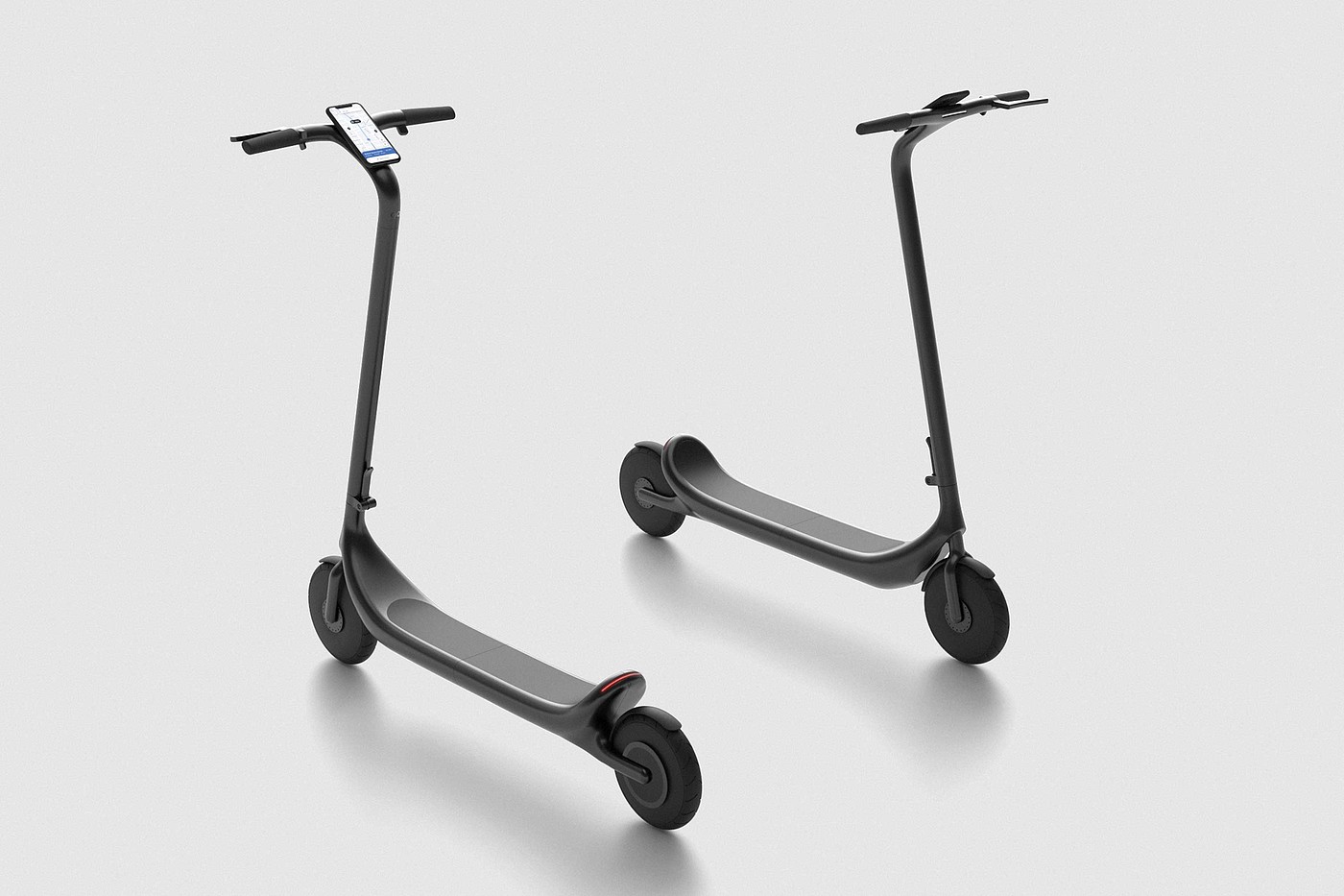 Scooter，Electric，Leasing mode，2021 red dot design concept award，