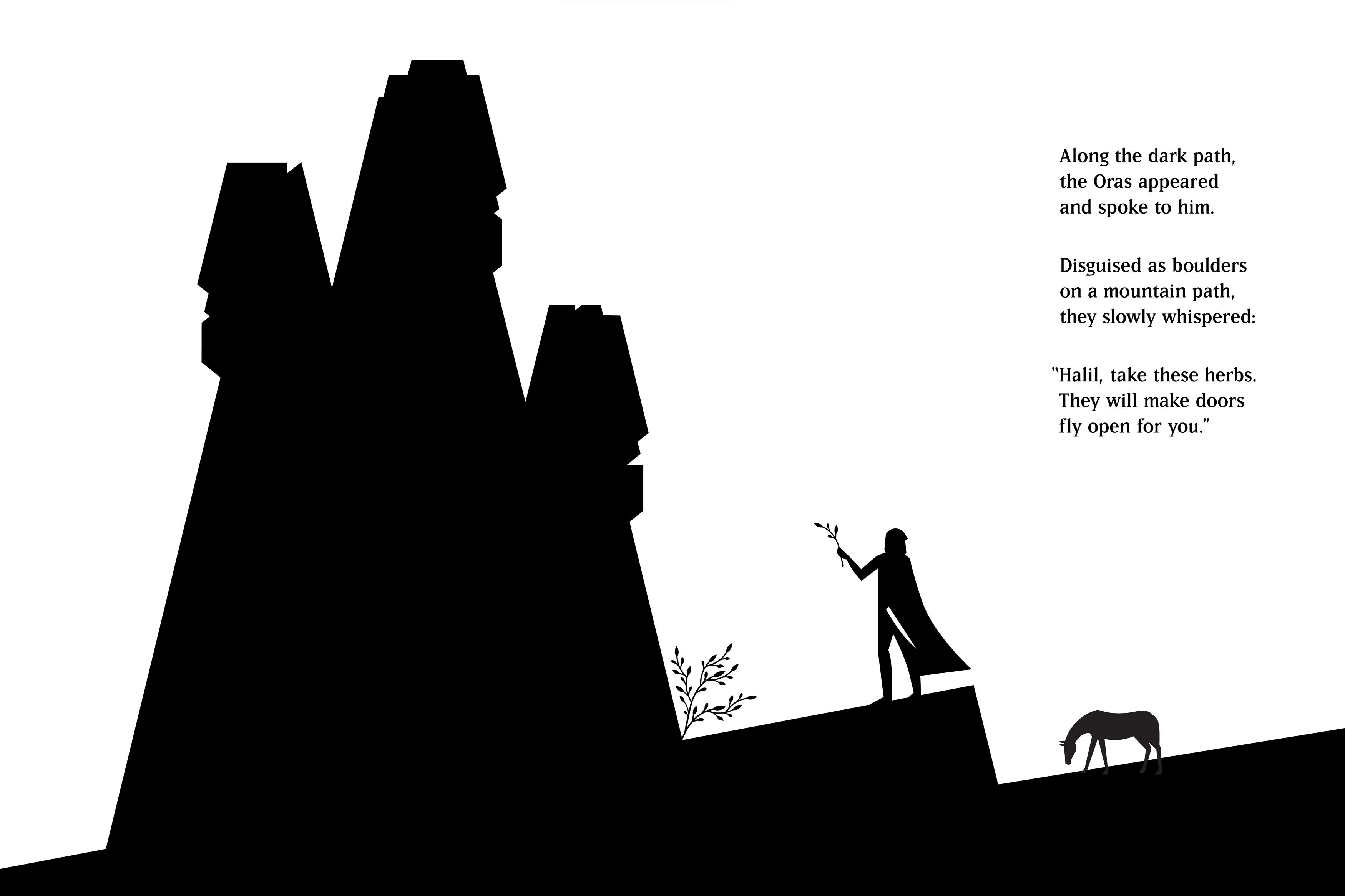 Illustration design，black and white，folk song，2021 red dot design concept award，