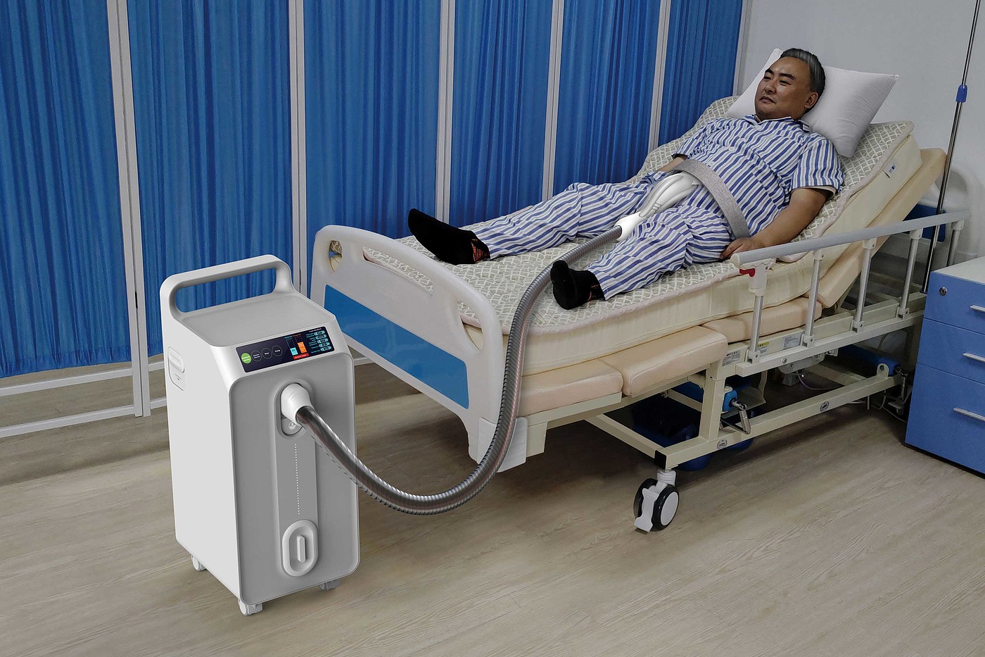 Defecation care machine，Intelligent nursing，2021 red dot design concept award，