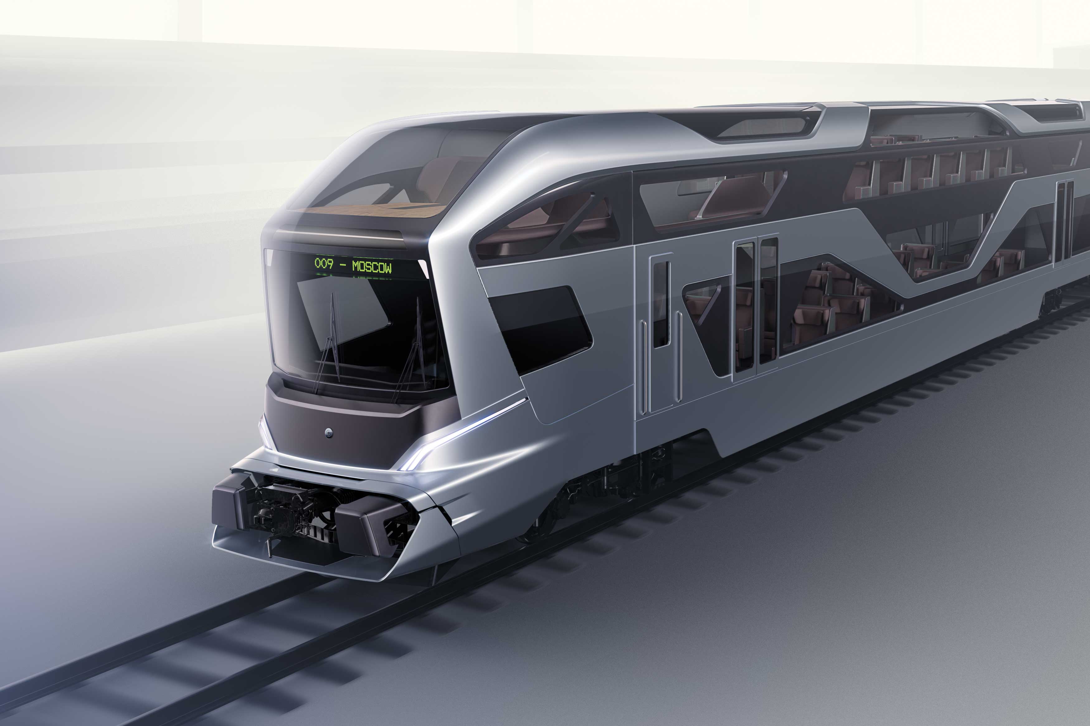 train，double-deck，panorama，future，2021 red dot design concept award，
