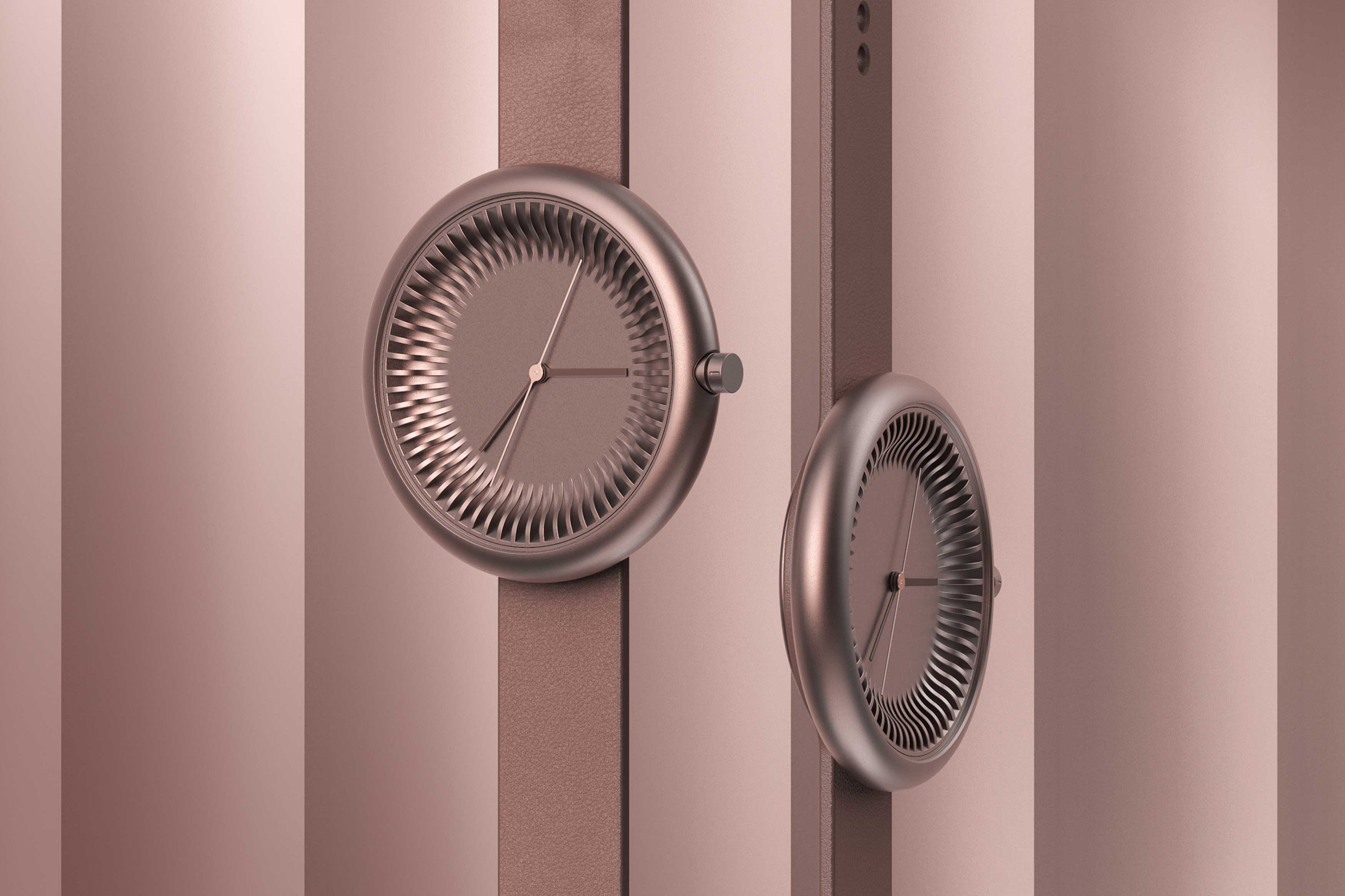 Wrist watch，simple，unique，geometry，2021 red dot design concept award，