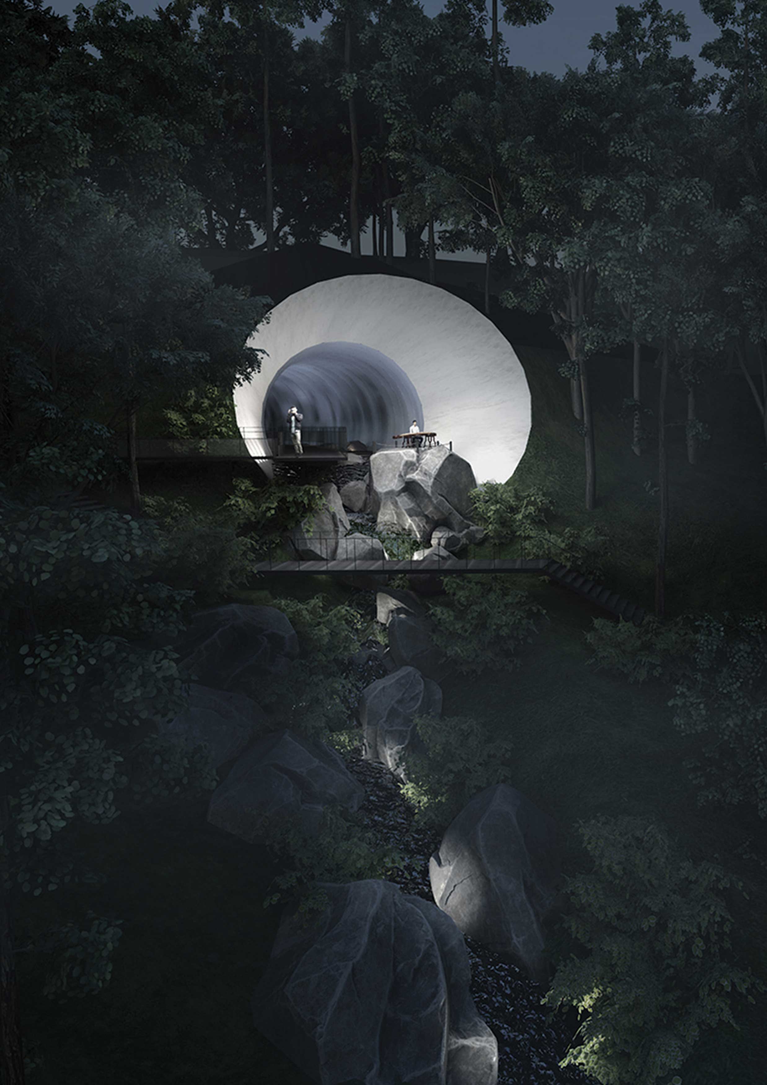 Tunnel，Culture，Scenery，2021 red dot design concept award，