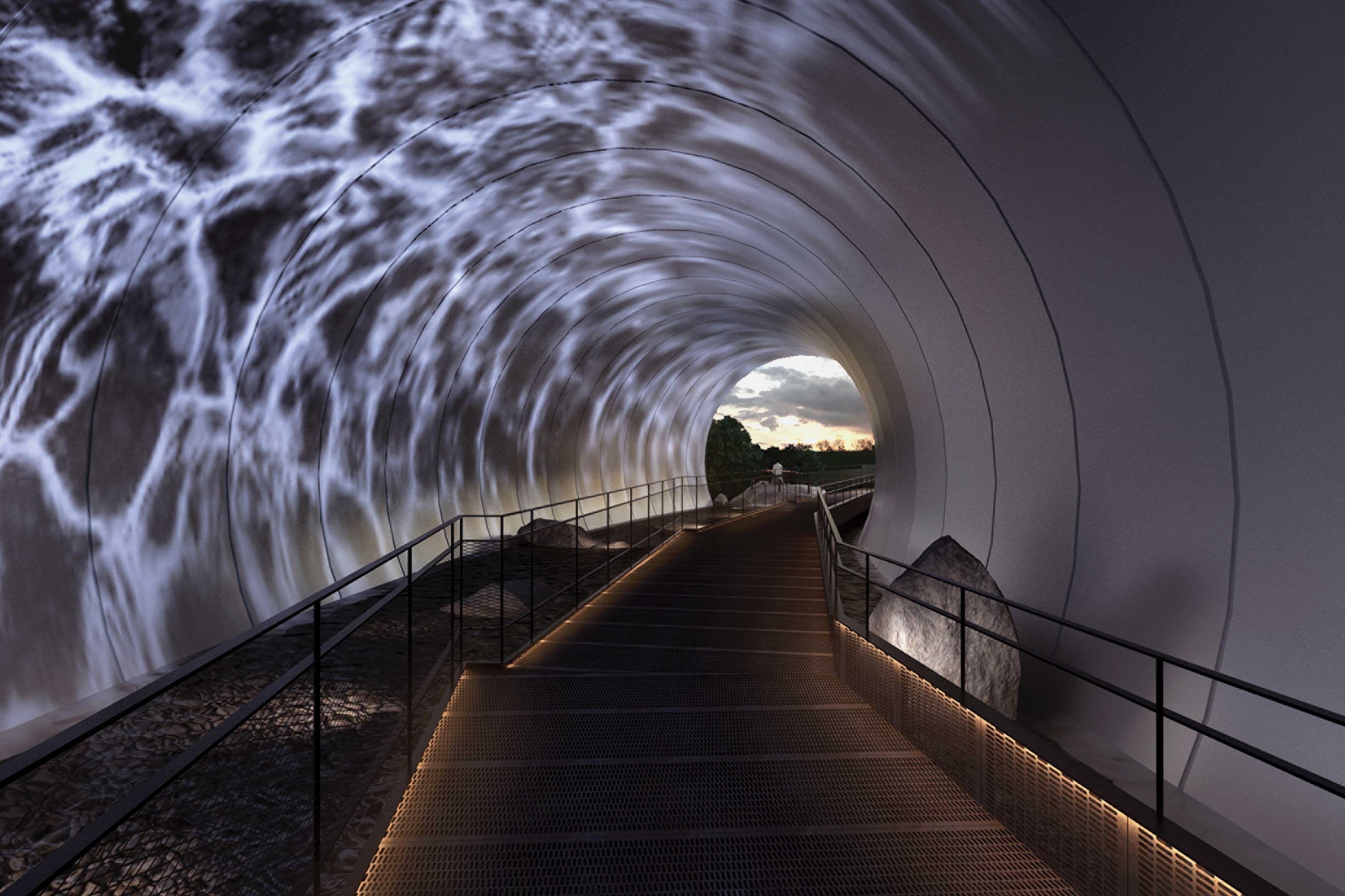Tunnel，Culture，Scenery，2021 red dot design concept award，