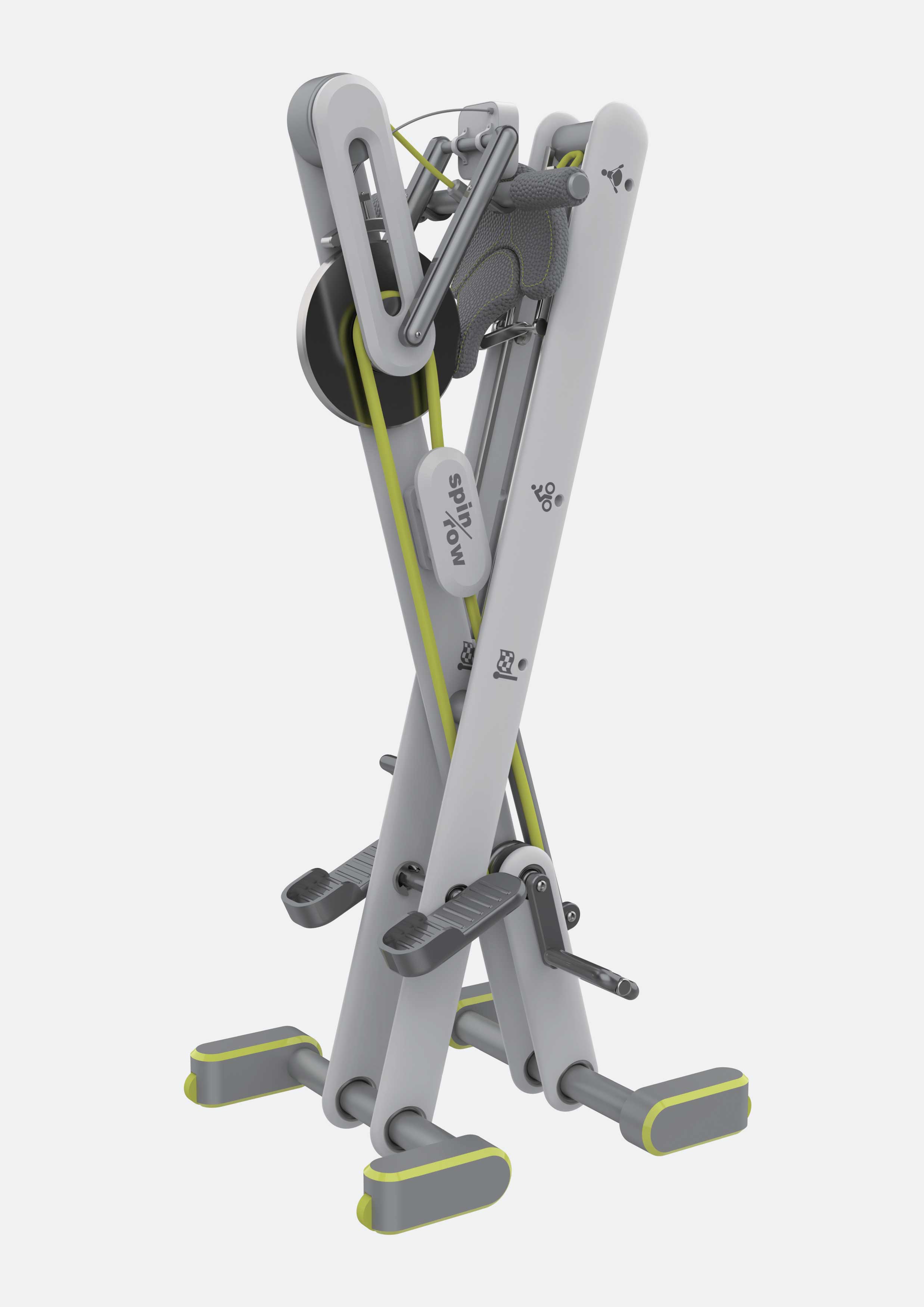 Fitness equipment，household，Storable，2021 red dot design concept award，