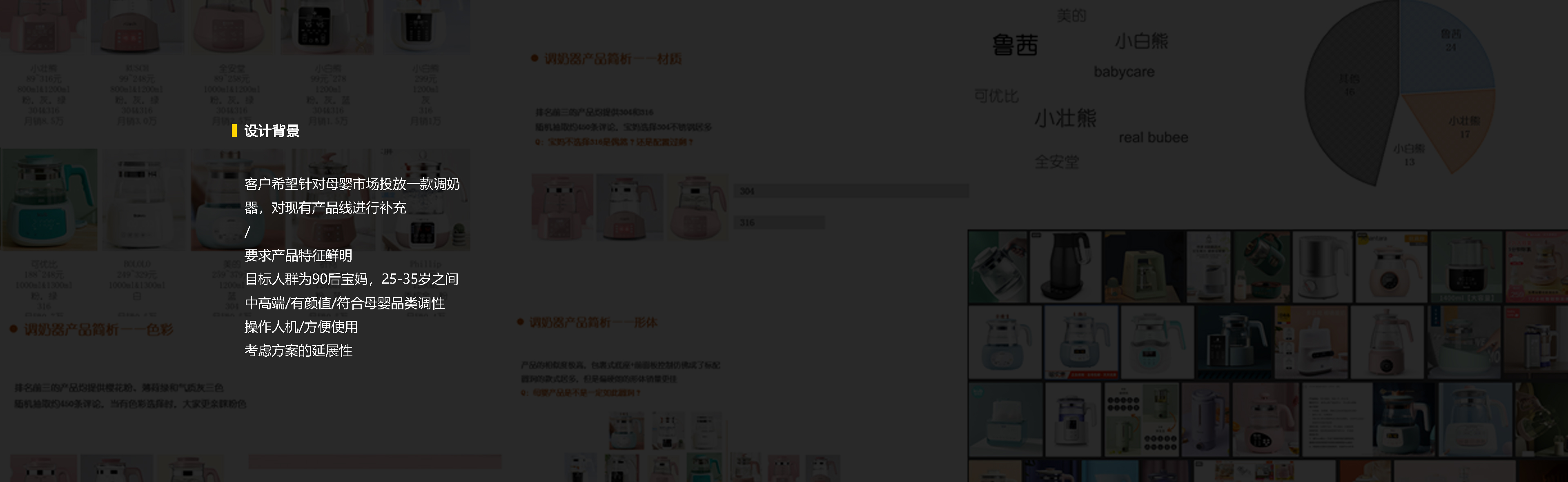 Milk mixer，doughnut，record，industrial design，