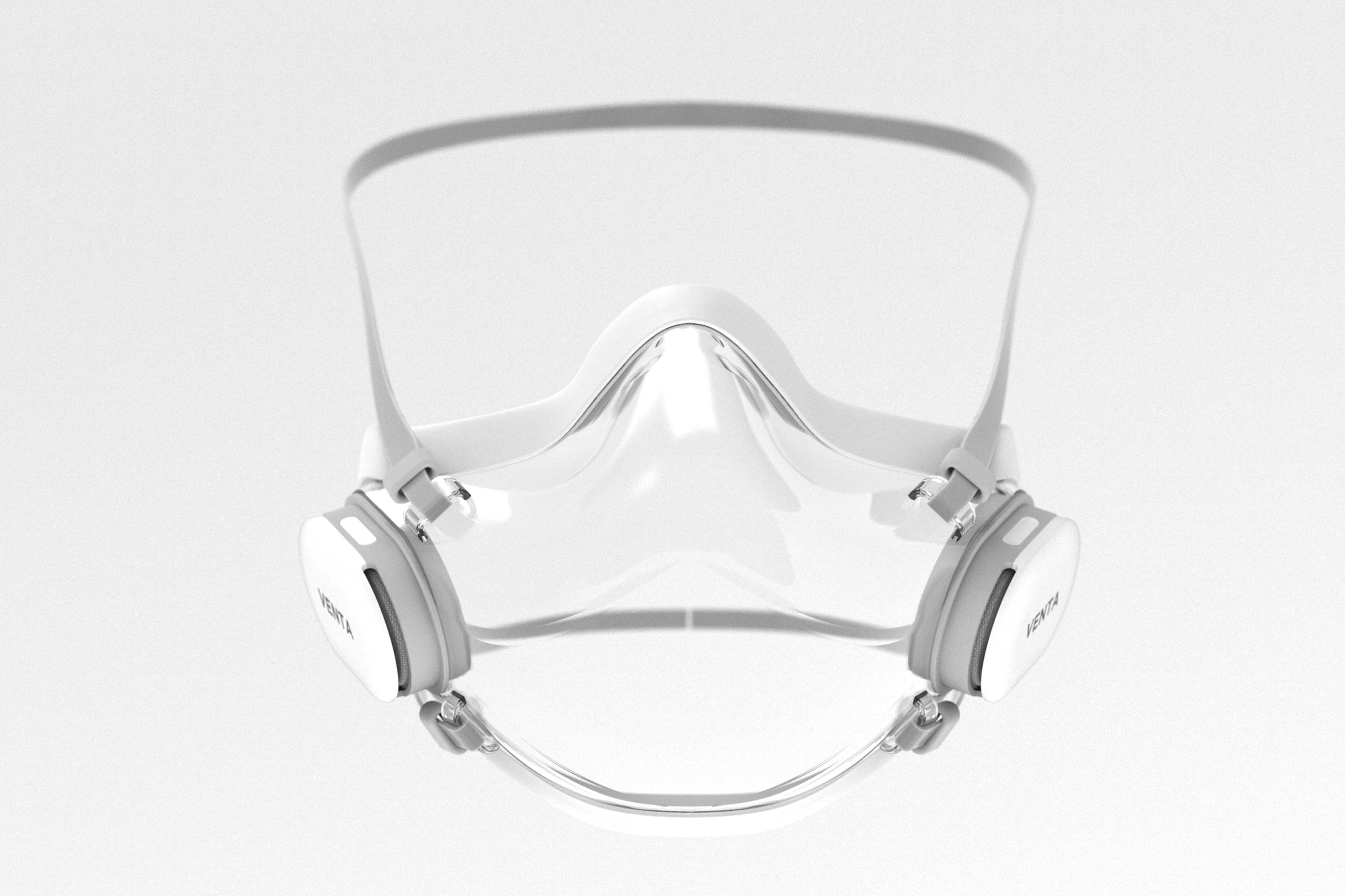 Mask，Transparent outer layer，filter，2021 red dot design concept award，