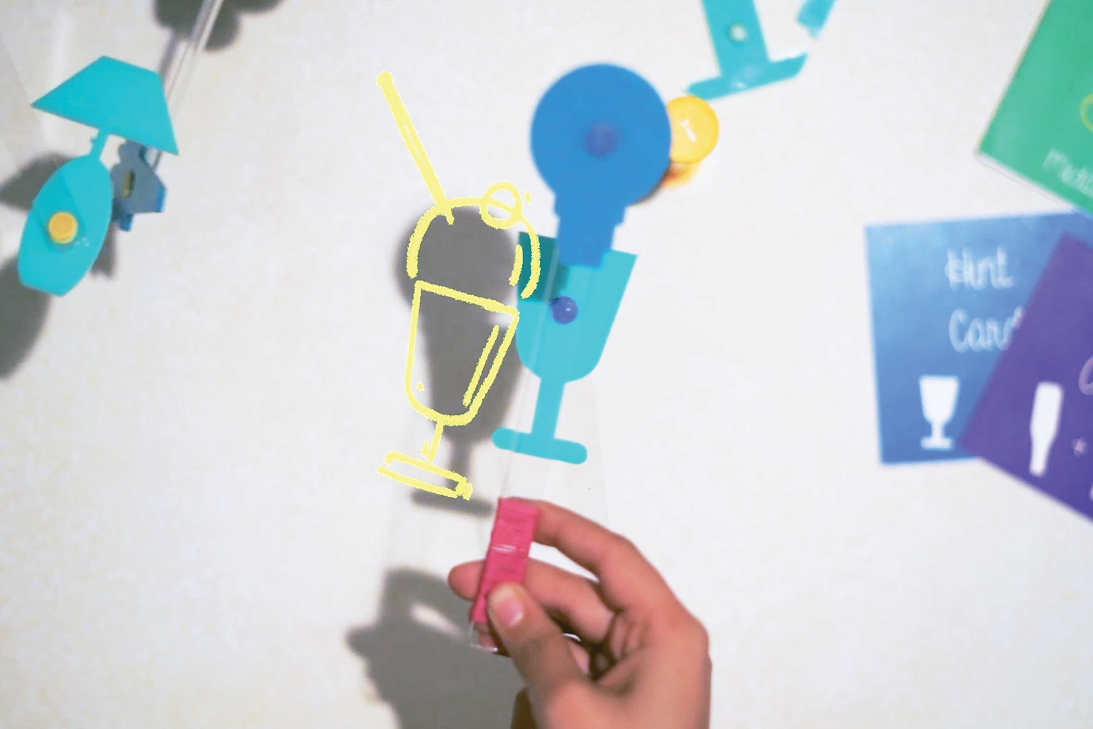 game，children，Light and shadow，creative ability，2021 red dot design concept award，