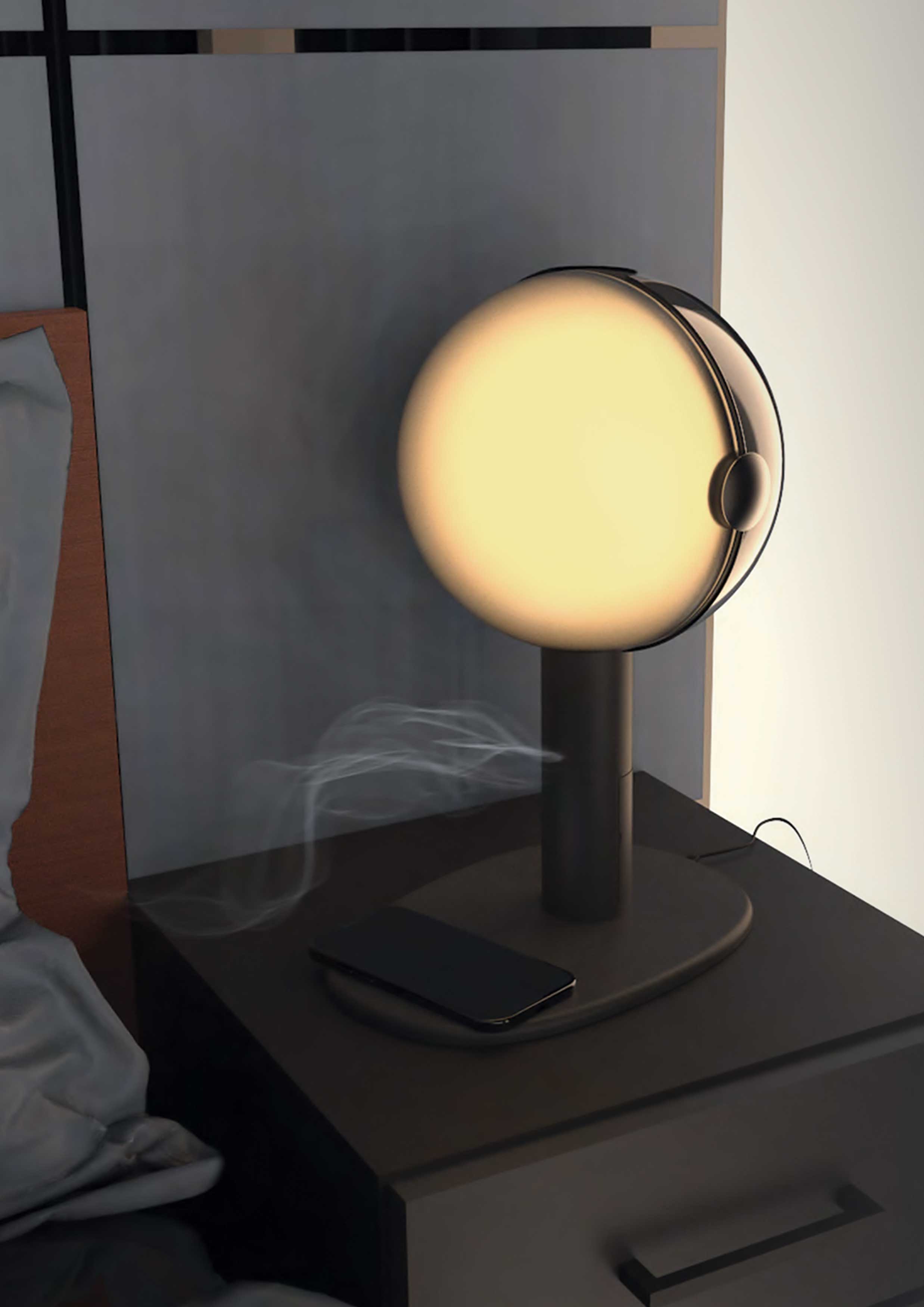 Help sleep，lighting，Bedside，2021 red dot design concept award，
