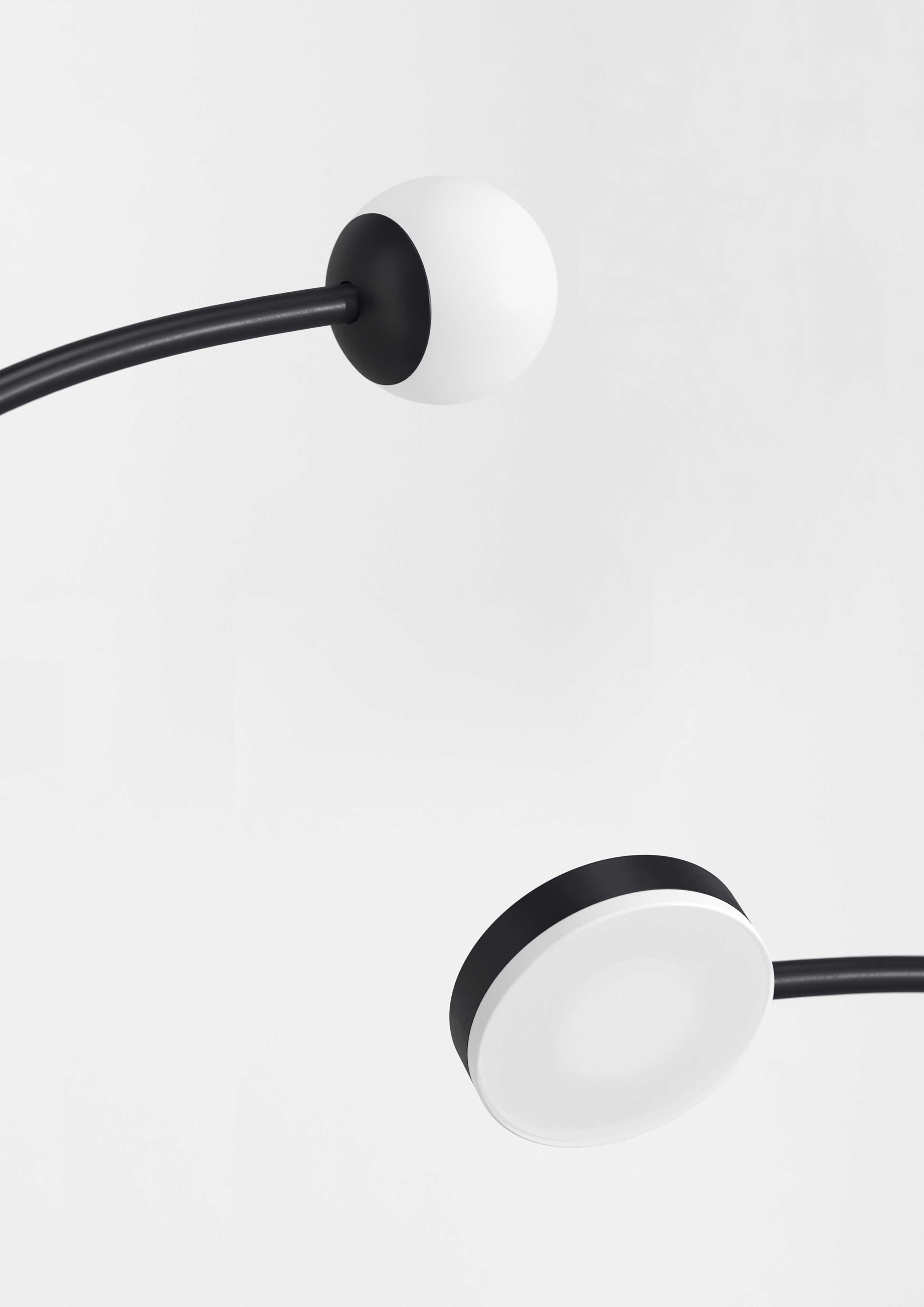 Floor lamp，Simplicity，black，2021 red dot design concept award，