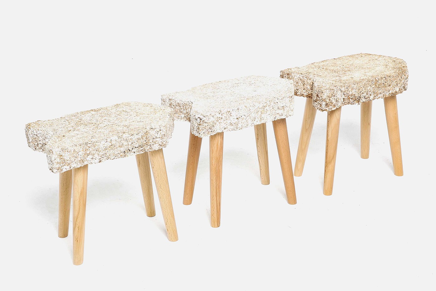 New material，Mimic mycelium，chair，2021 red dot design concept award，