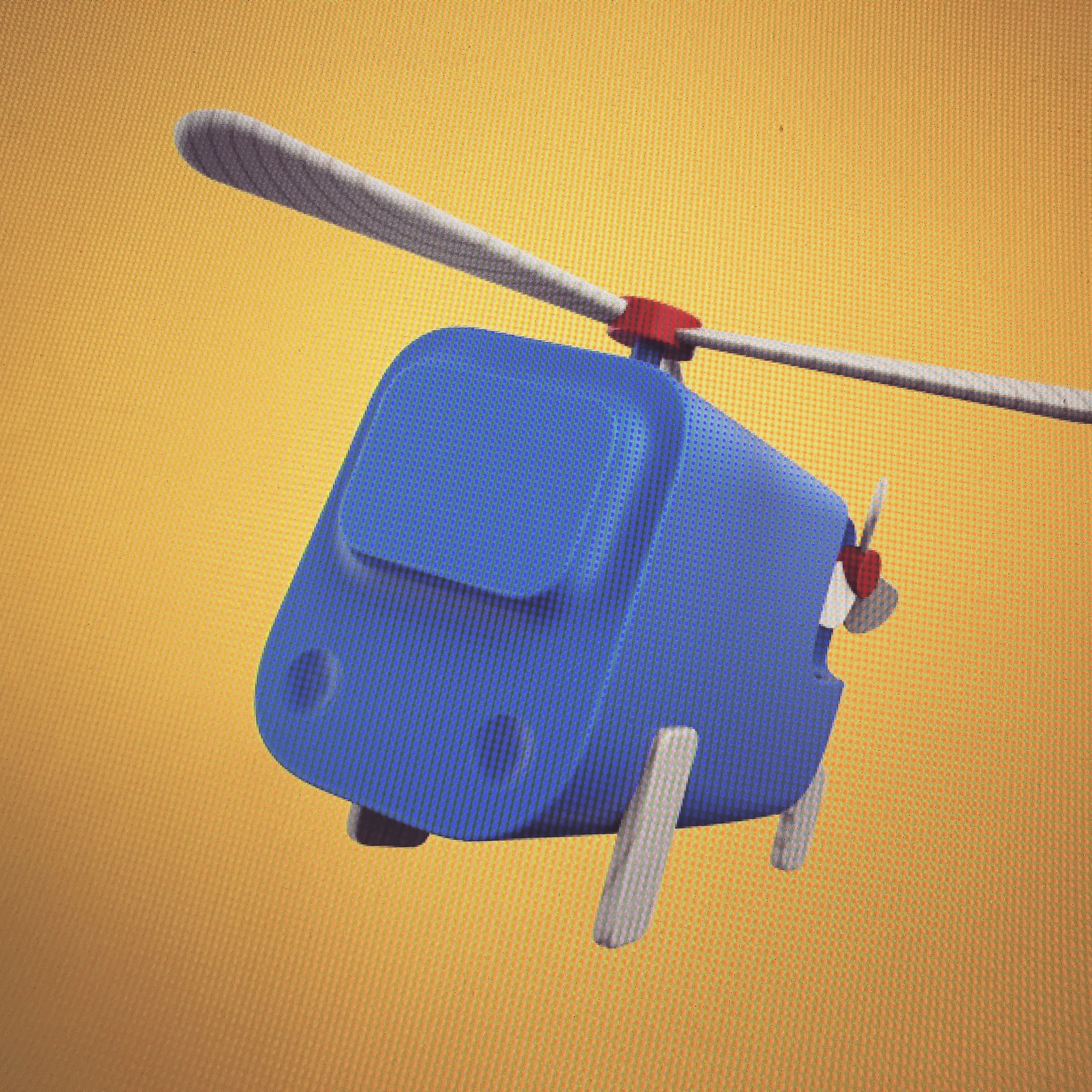Toys，helicopter，Hand drawn，3D modeling，