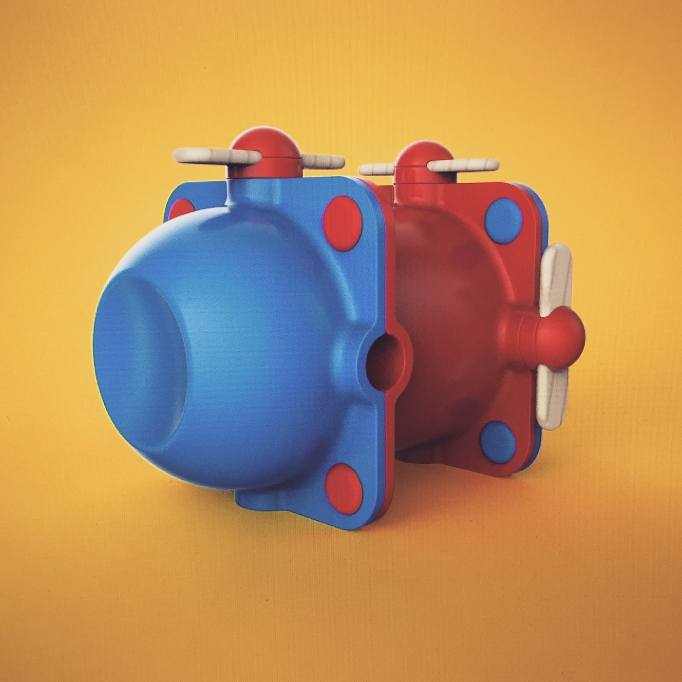 Toys，helicopter，Hand drawn，3D modeling，