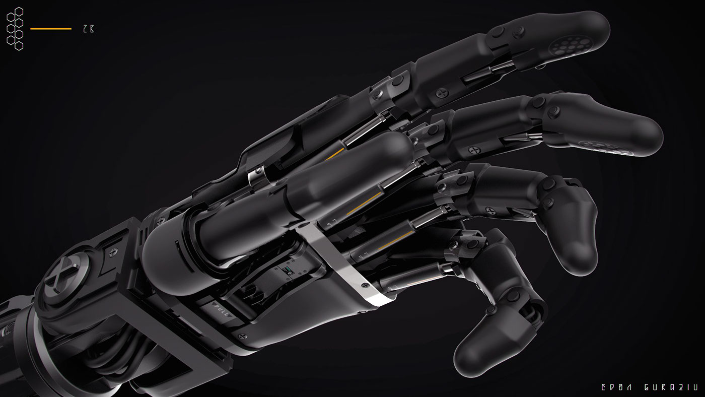 Mechanics，hand，Arm，modular，limbs，