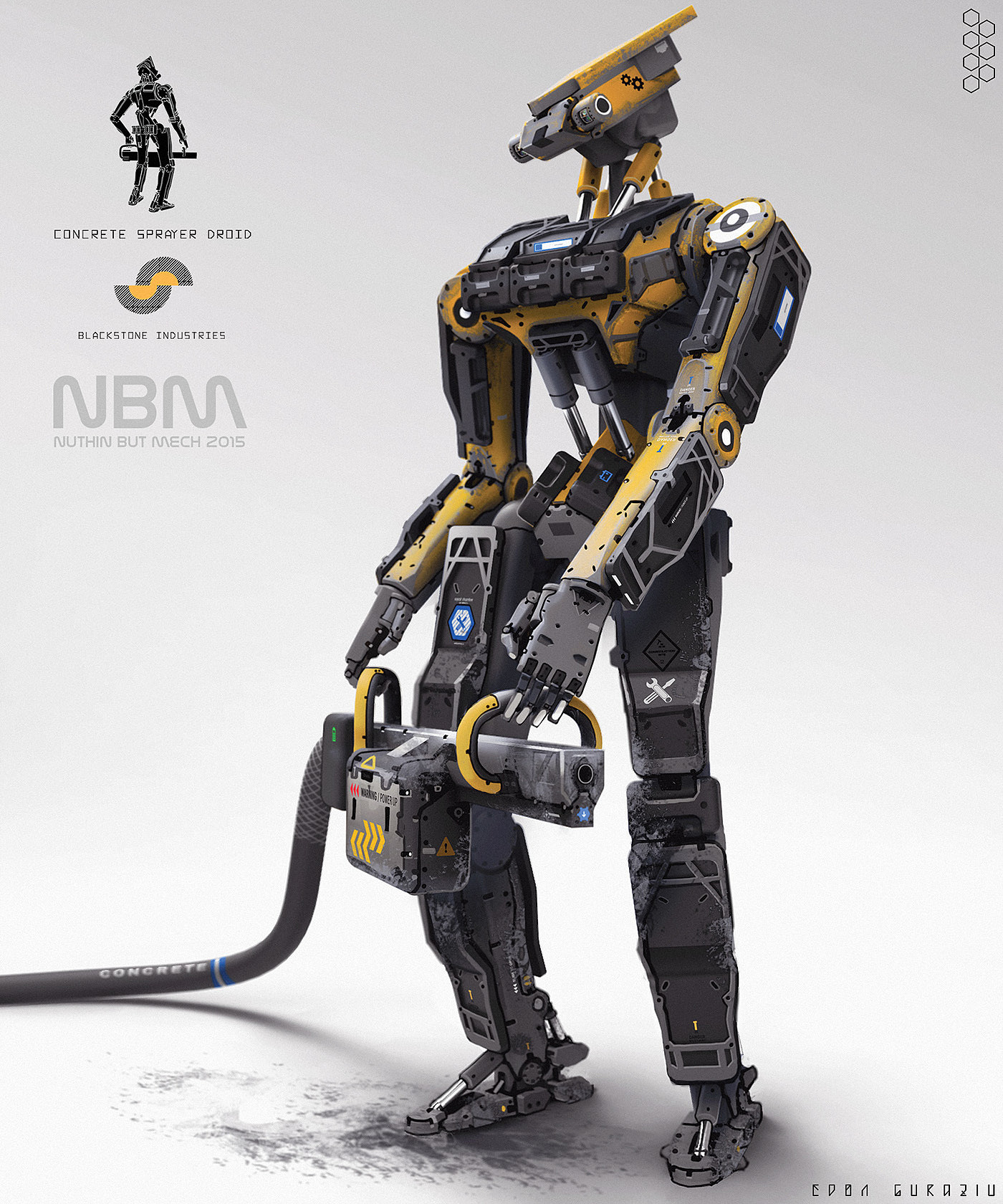 机器人，人形，武器，未来，机械，