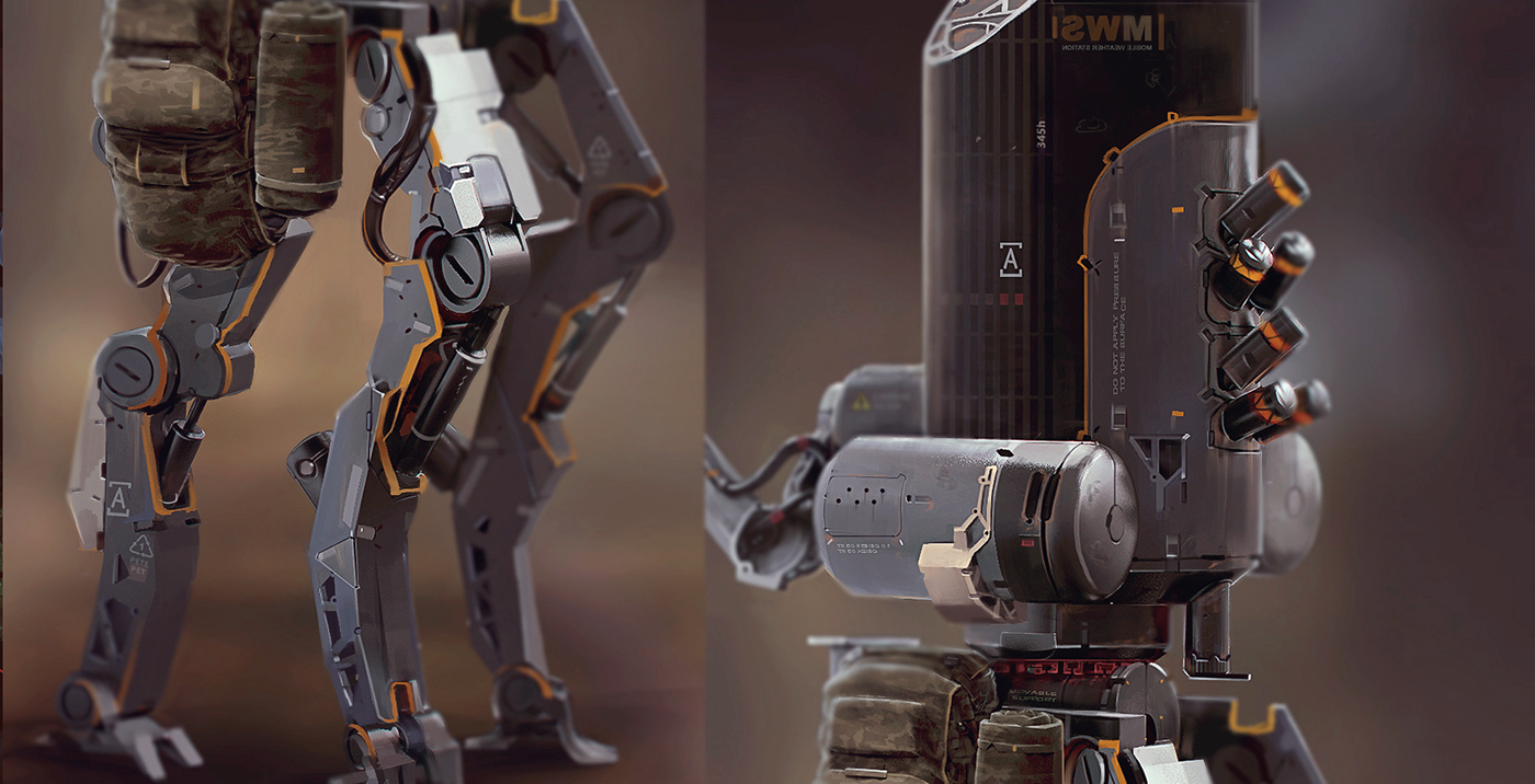 robot，details，modelling，future，