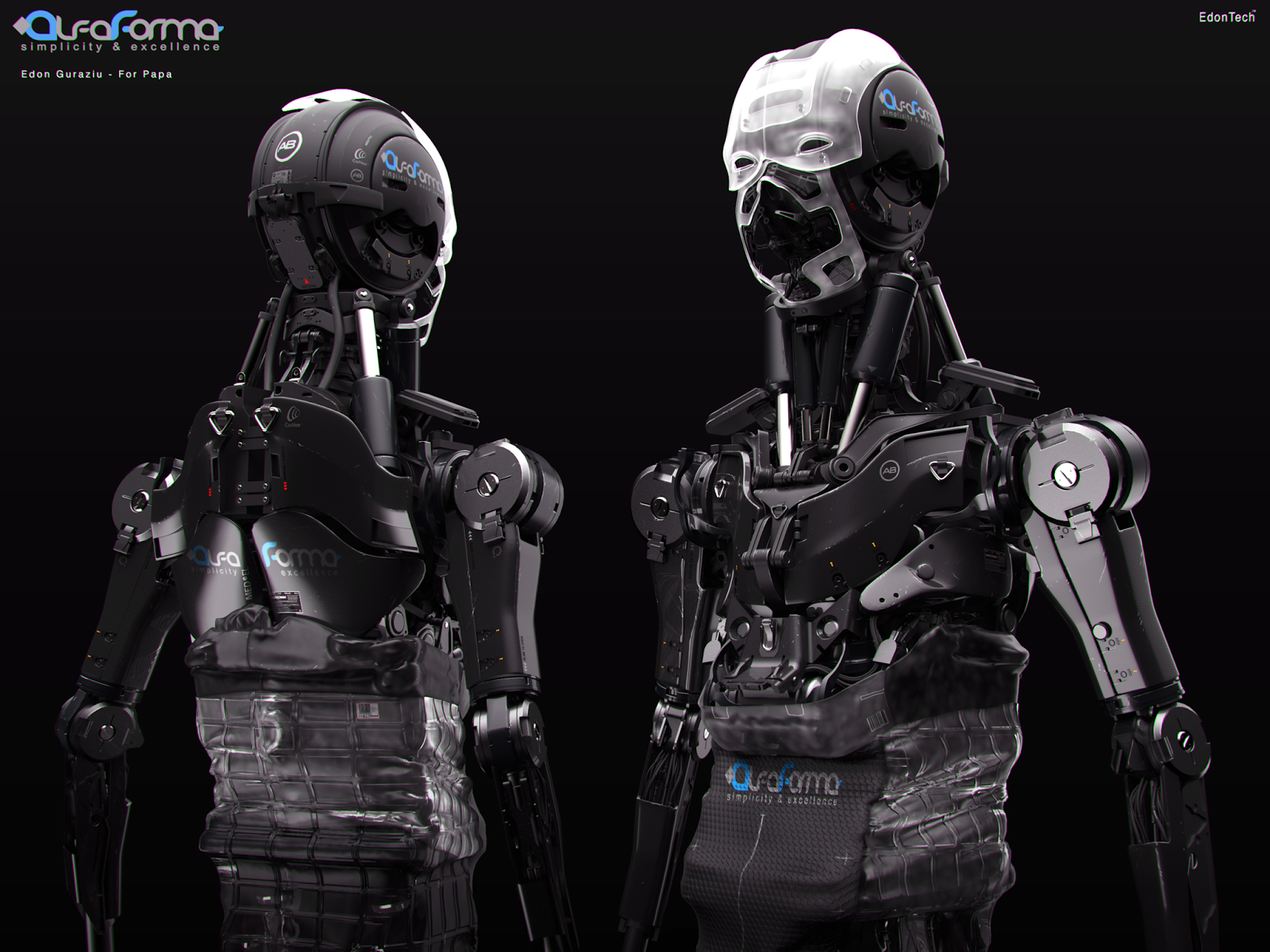 robot，details，modelling，future，