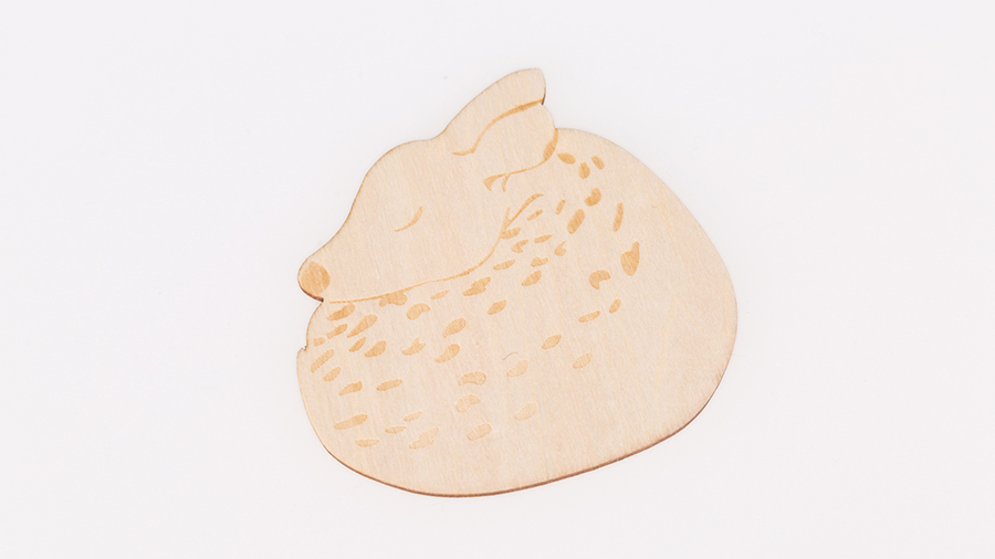 Coaster，glass，adorable，animal，wood，