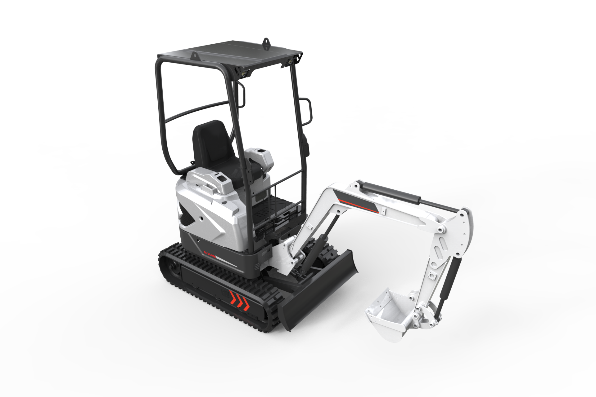 industrial design，Entries，miniature，excavating machinery，intelligence，