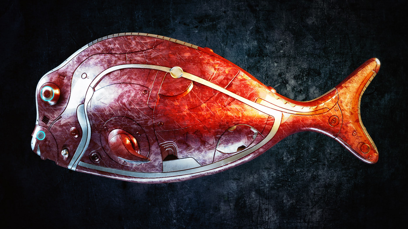 Zbrush，Graffiti，robot，sculpts，