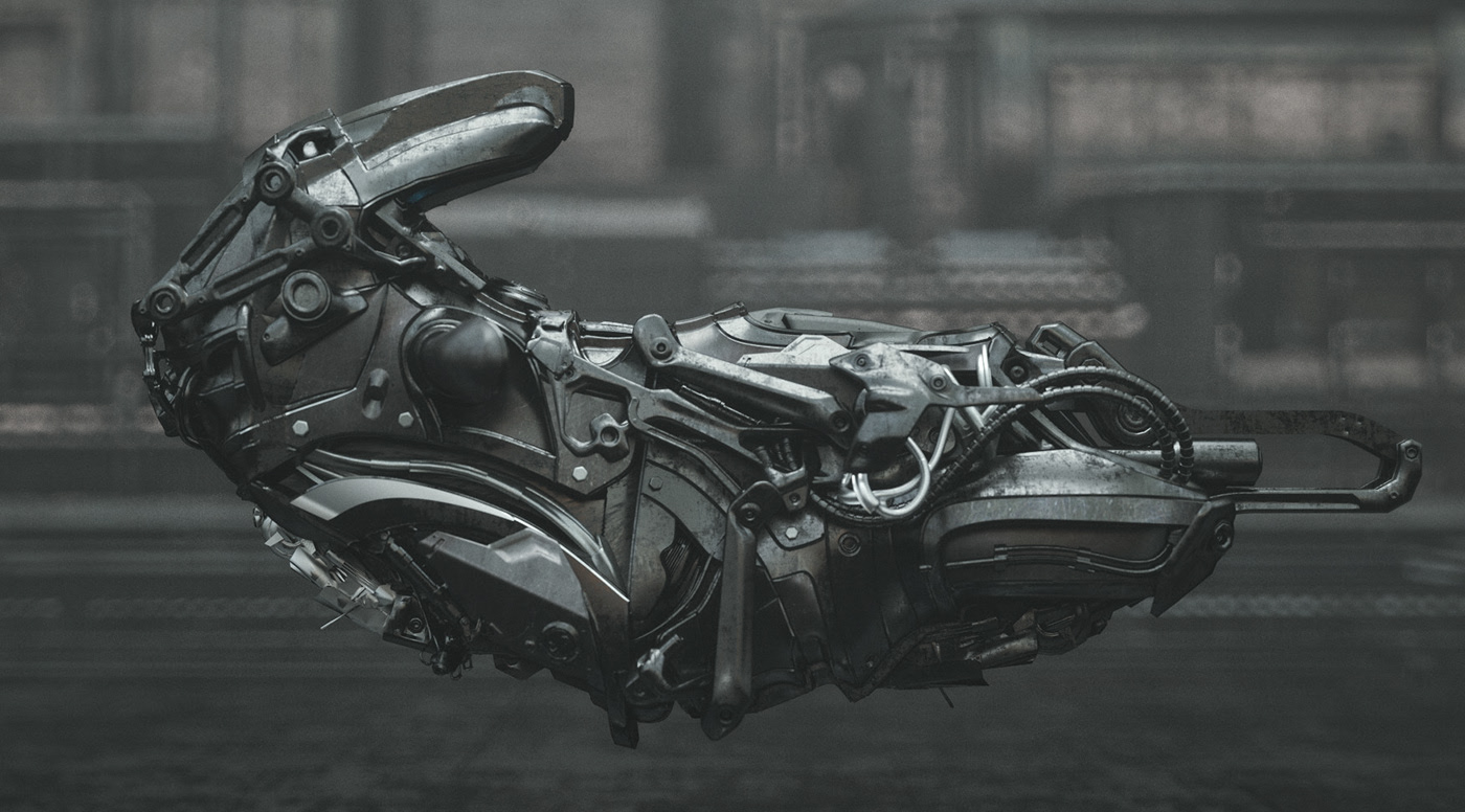 Zbrush，Graffiti，robot，sculpts，