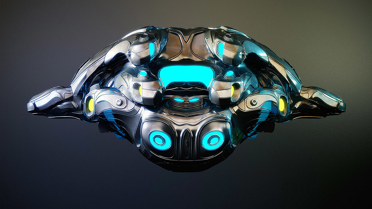 Zbrush，Graffiti，robot，sculpts，