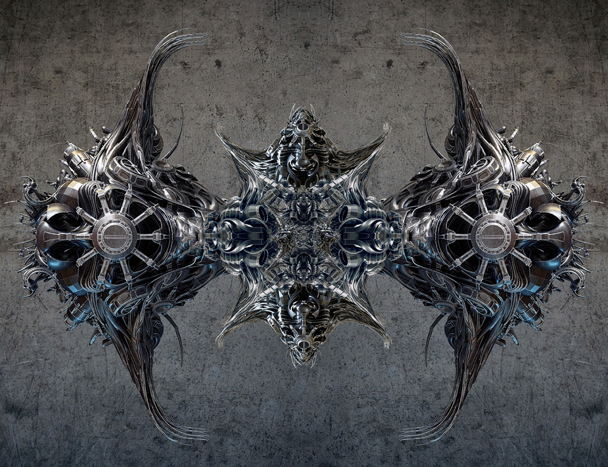 Zbrush，Graffiti，robot，sculpts，