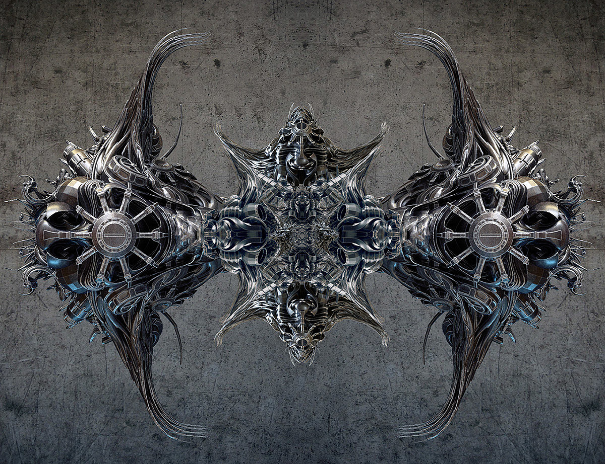 Zbrush，Graffiti，robot，sculpts，