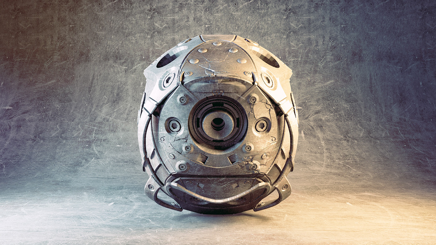 Zbrush，Graffiti，robot，sculpts，