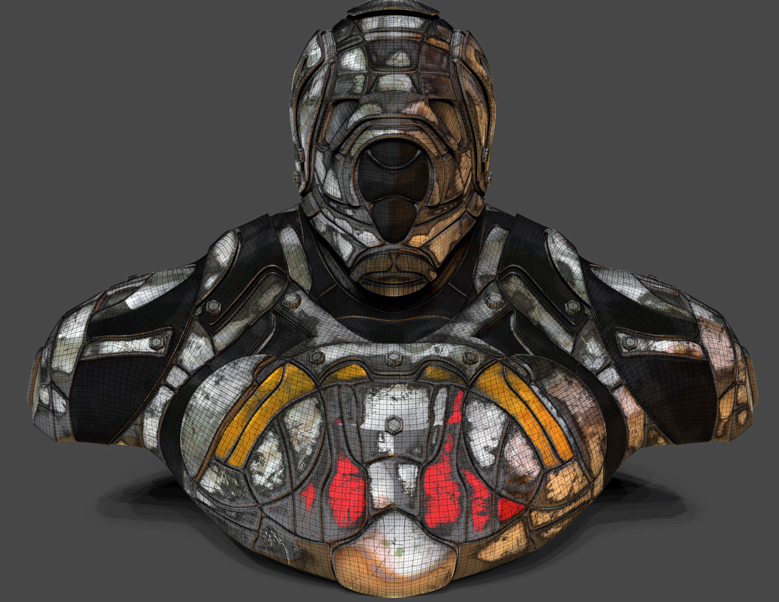 Zbrush，Graffiti，robot，sculpts，