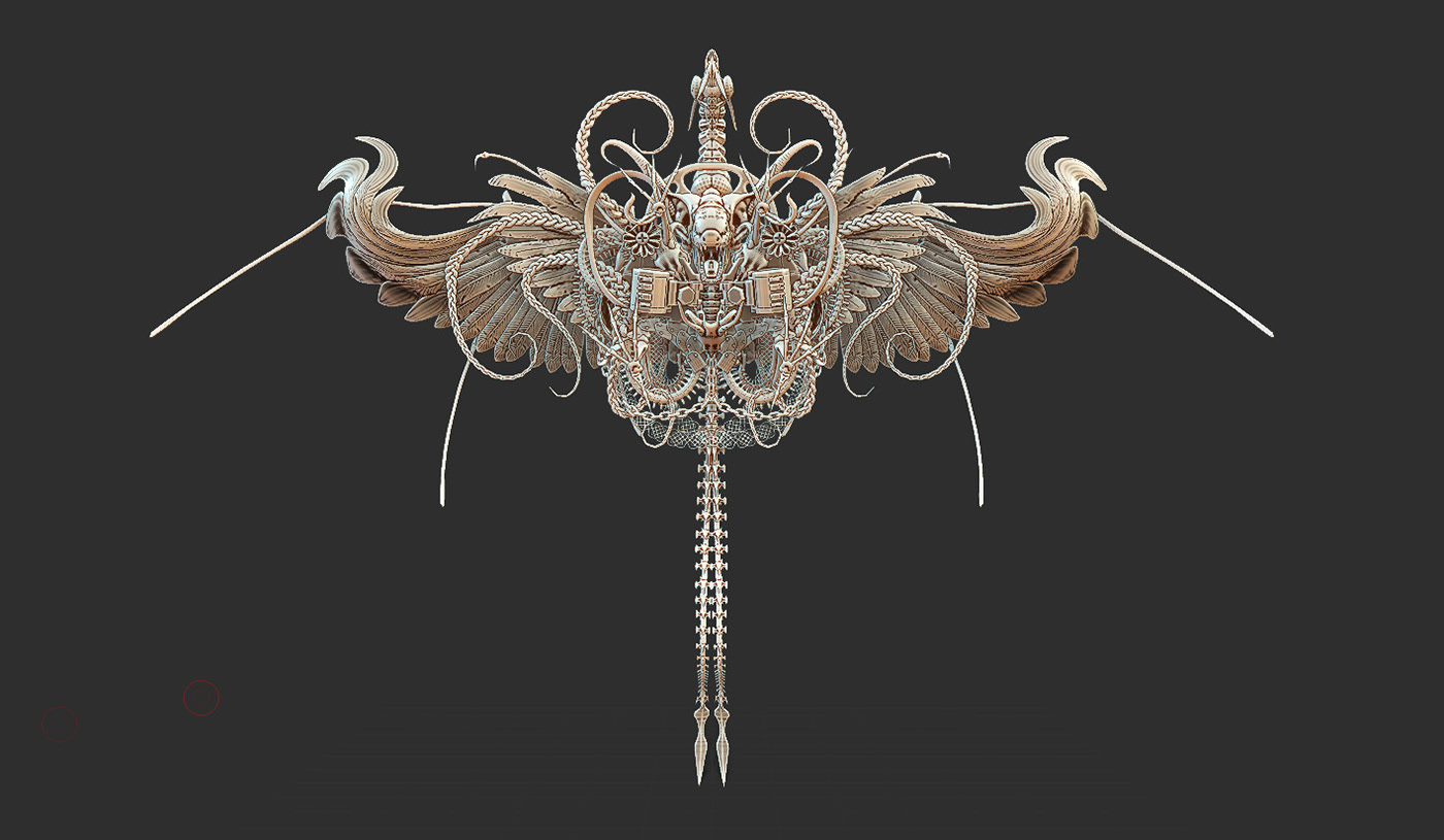 Zbrush，Graffiti，robot，sculpts，