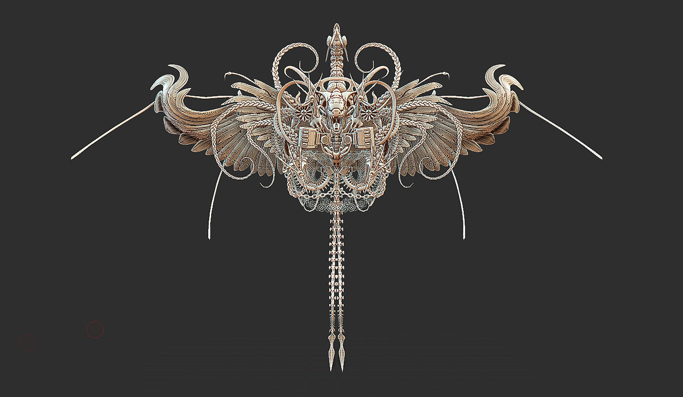 Zbrush，Graffiti，robot，sculpts，